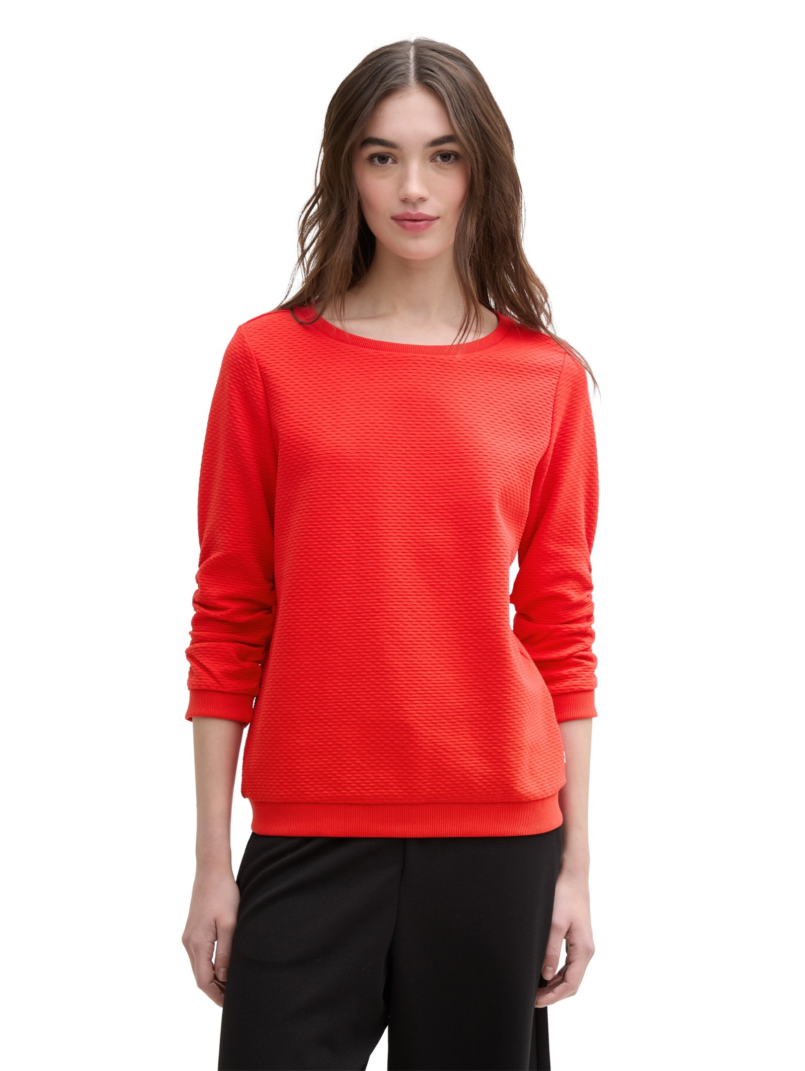 structured sweat, Scarlet Red #6