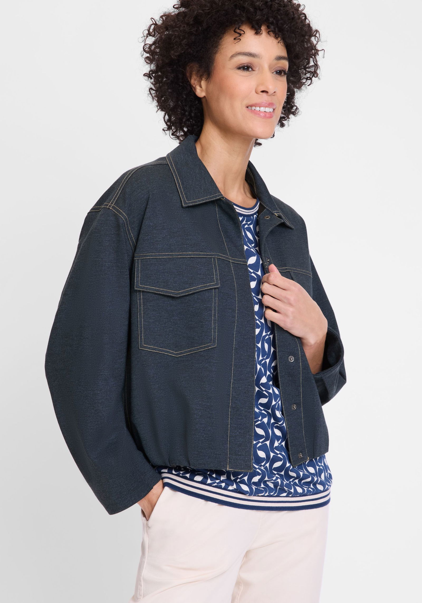 Olsen |  Olsen Jeansjacke  | 46
