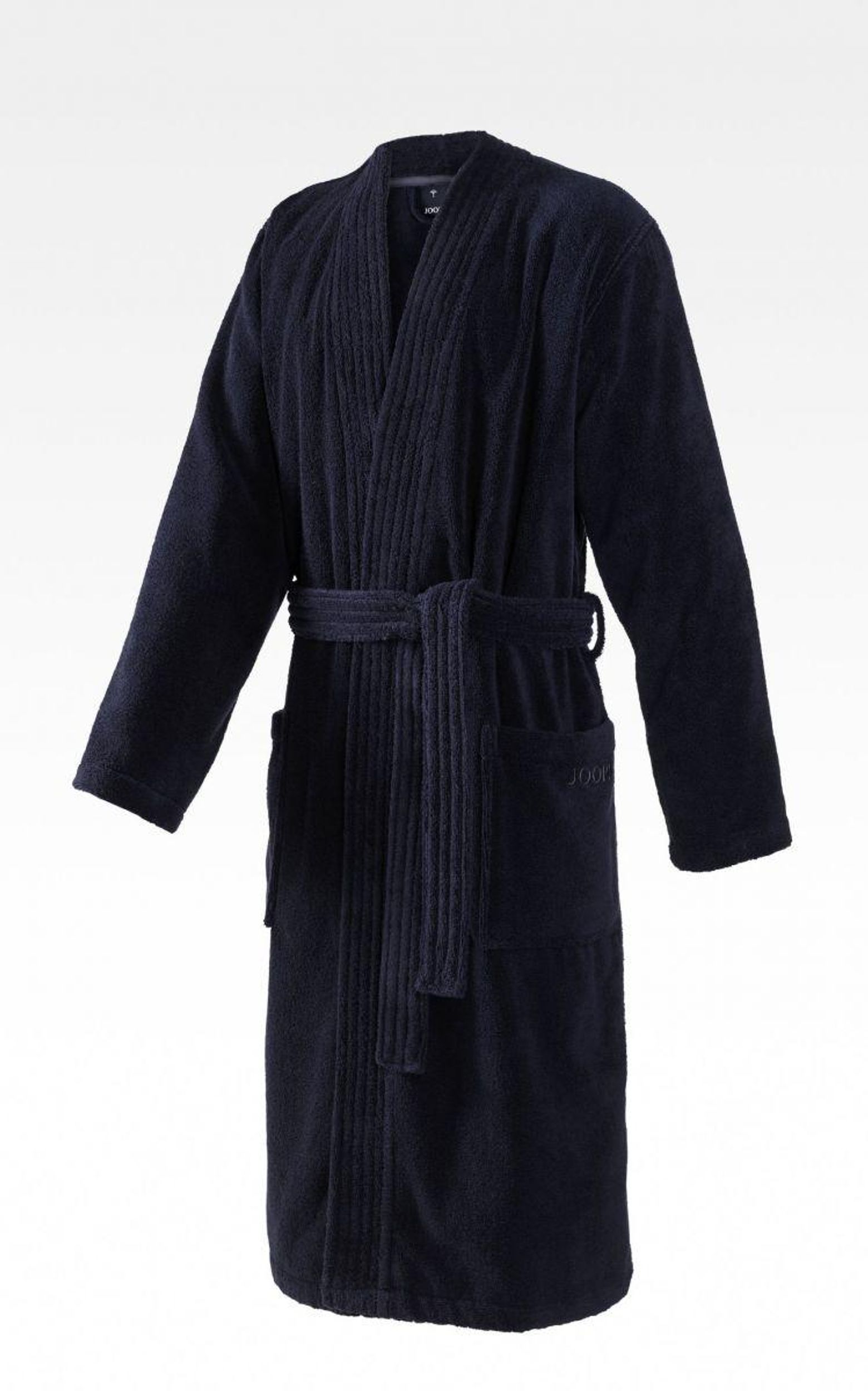 c05f74968a11449bcab62c02fc071f7b Joop Herren Bademantel mit Einschubtaschen und Logo-Stitching