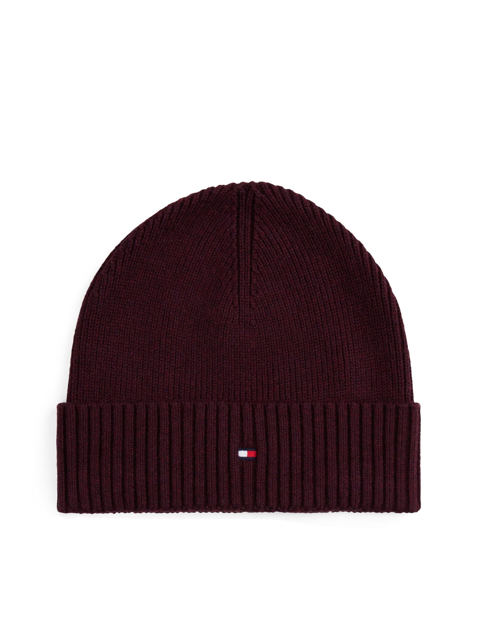 deep burgundy melange