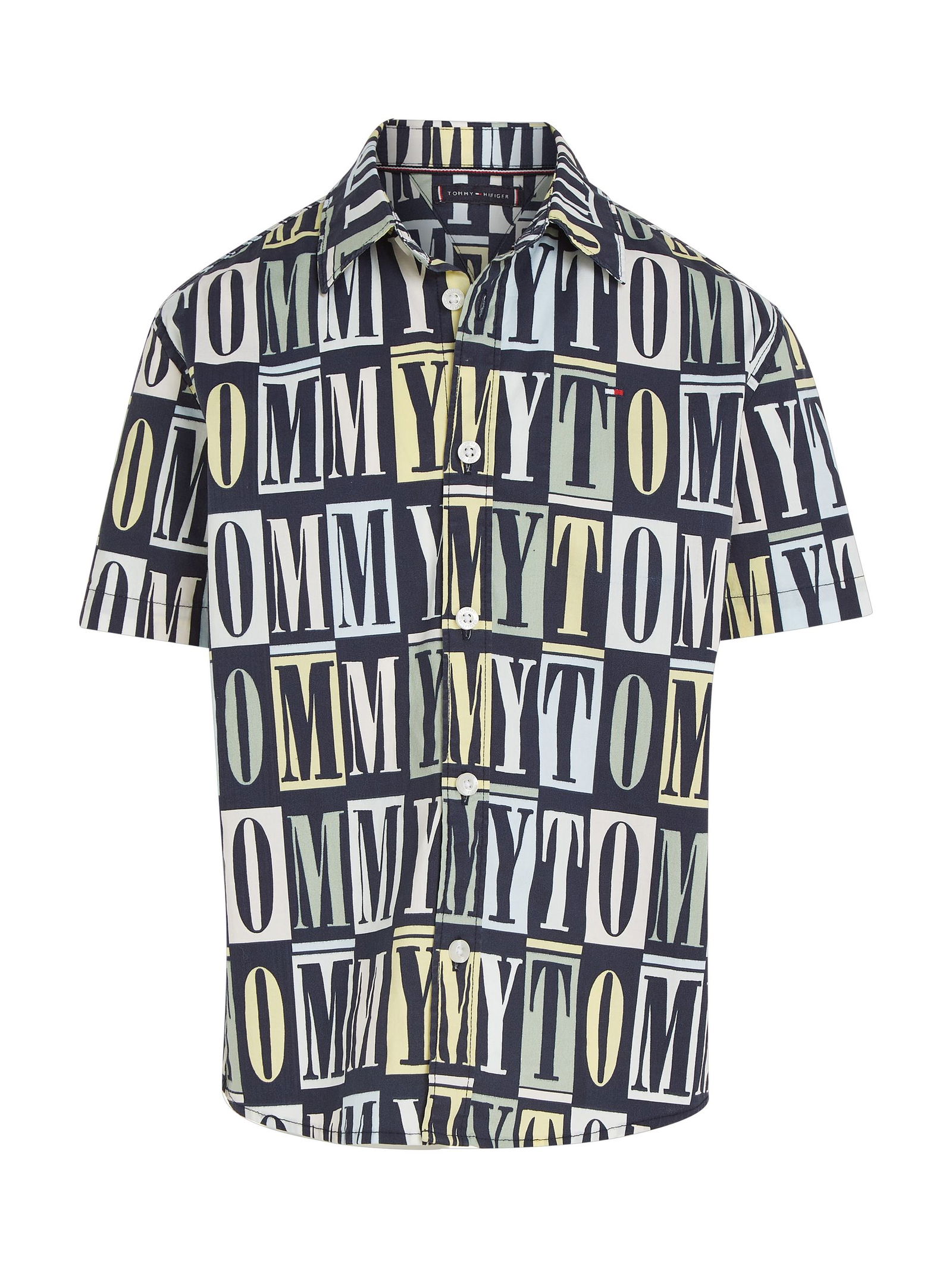 TOMMY AOP SHIRT S/S