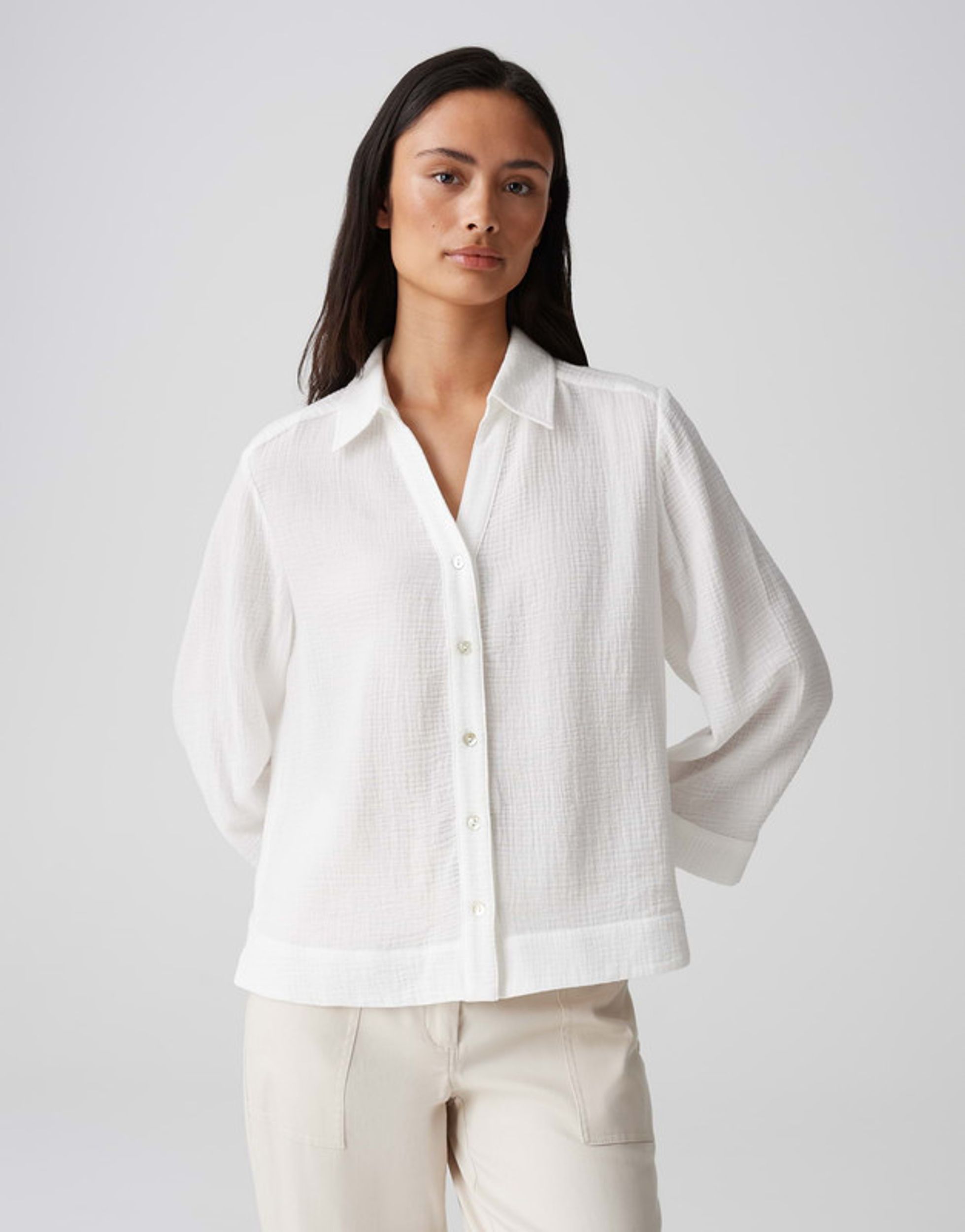 Opus |  Opus Shirt  | 38 | milk