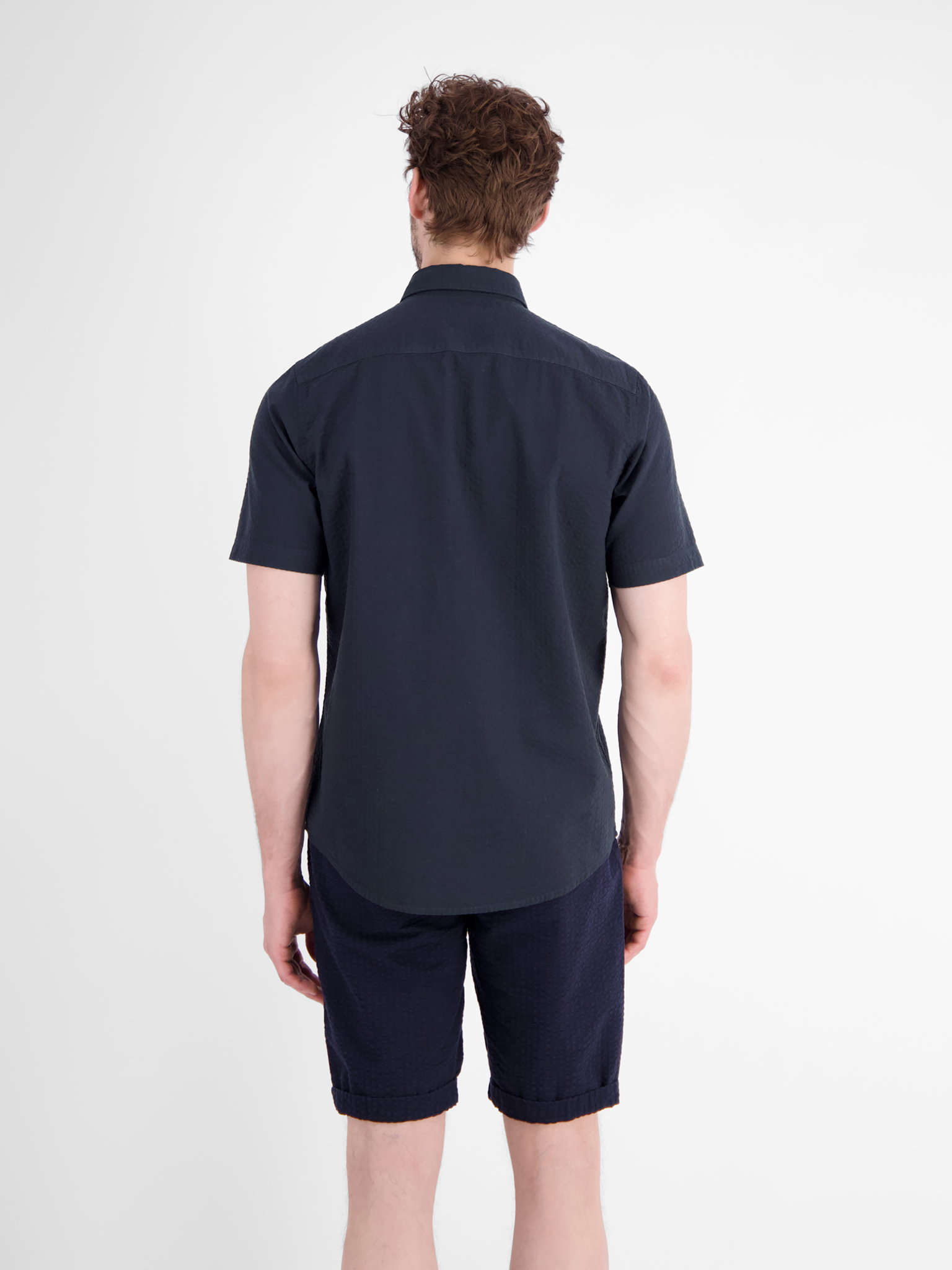 HEMD 1/2 ARM, CLASSIC NAVY #4