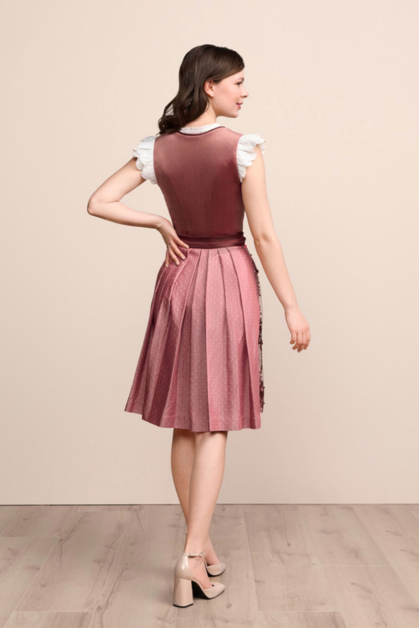 Krüger |  Krüger Dirndl "Kaelyn"  60cm | 34 | bordeaux