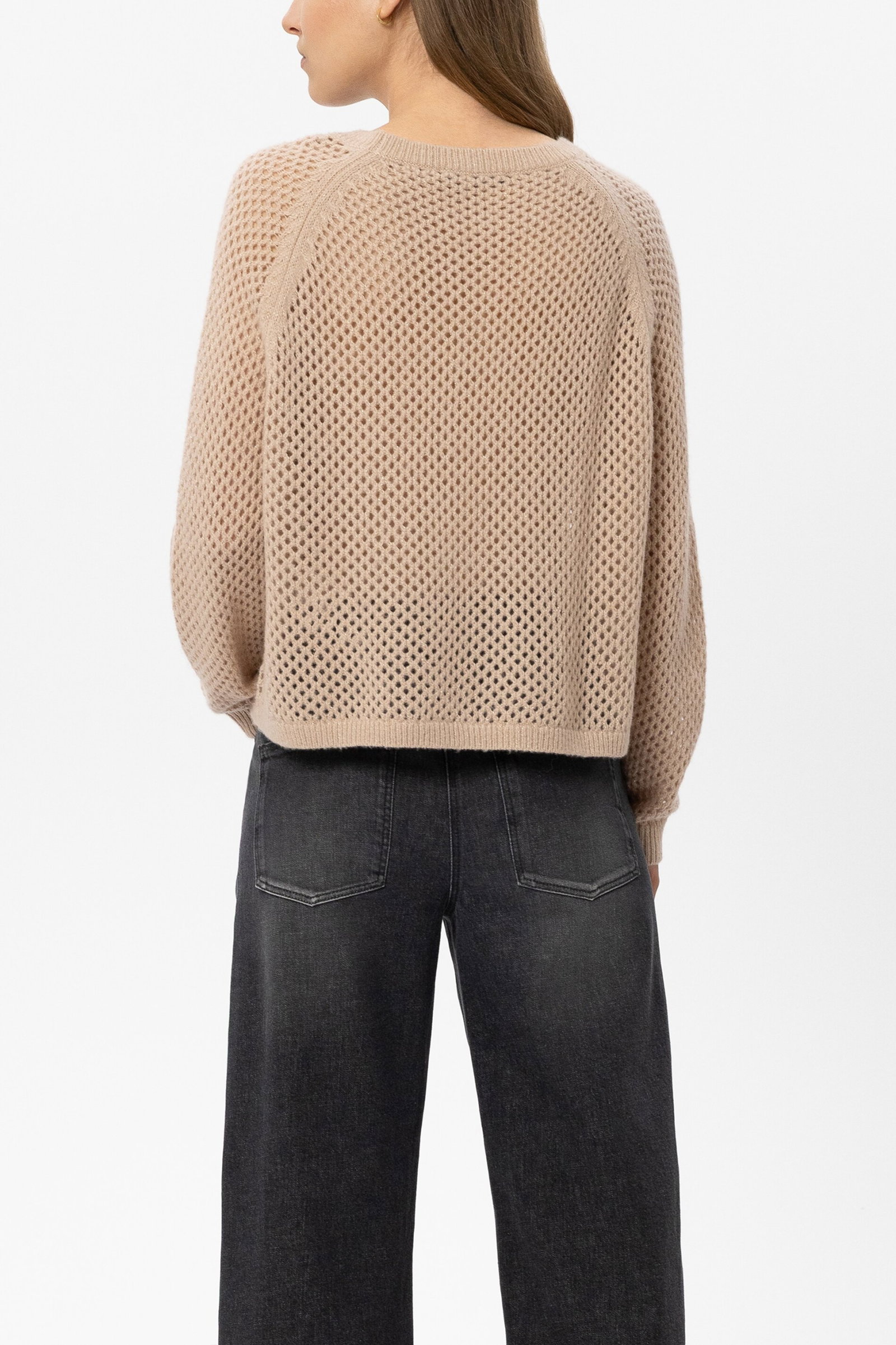 Luisa Cerano Pullover aus Kaschmir-Mix cappuccino #4