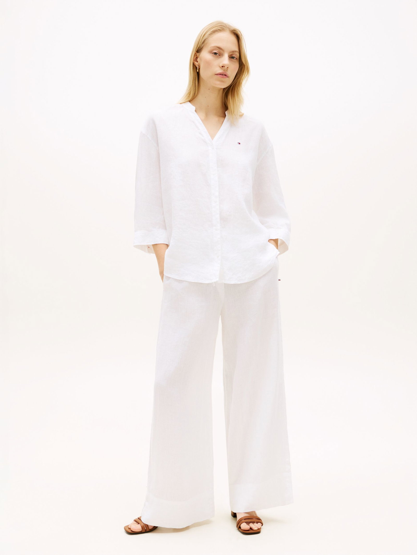 Tommy Hilfiger |  Tommy Hilfiger Shirt  | S | th optic white