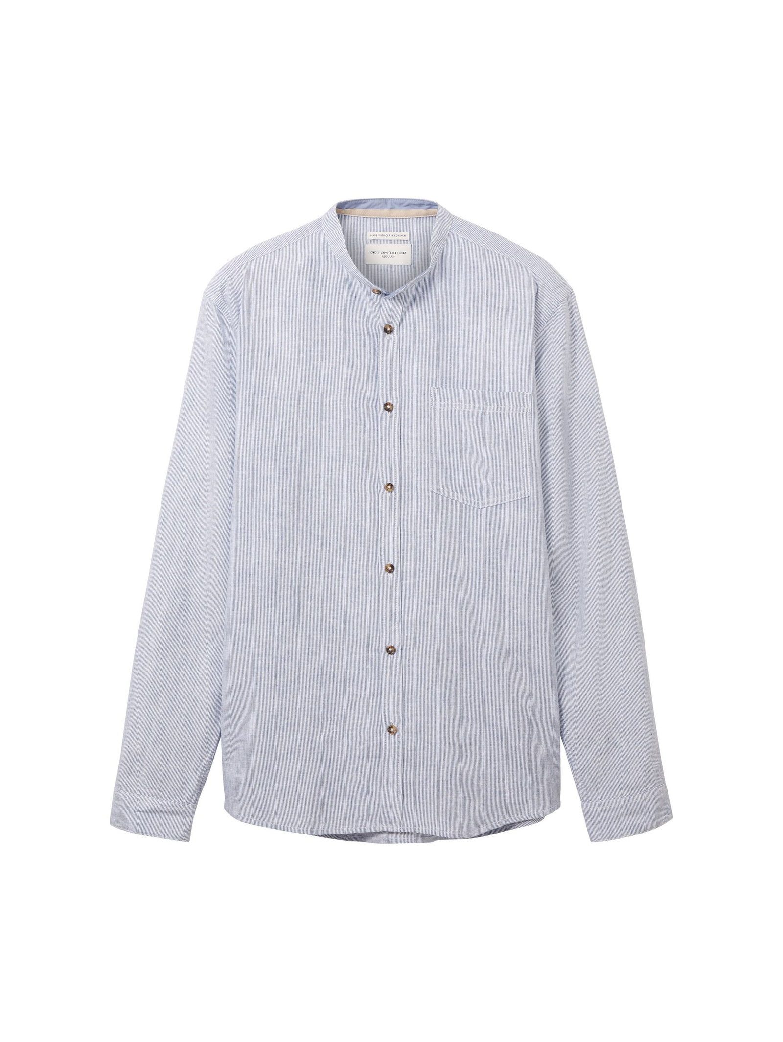 Tom Tailor |  Gestreiftes Hemd | XXL | blue fine stripe