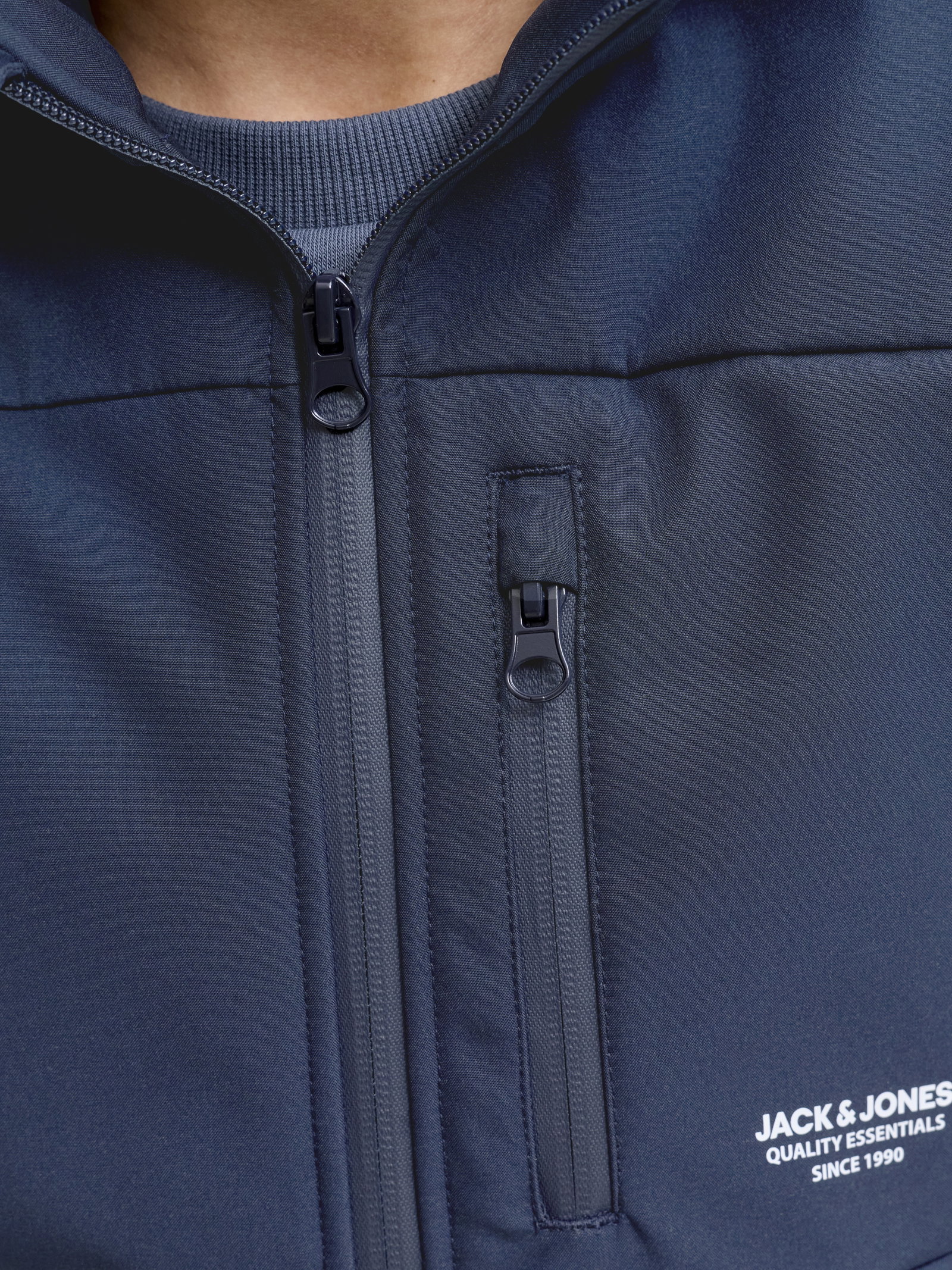 JJETHEO SOFTSHELL JACKET NOOS JNR, Sky Captain #4