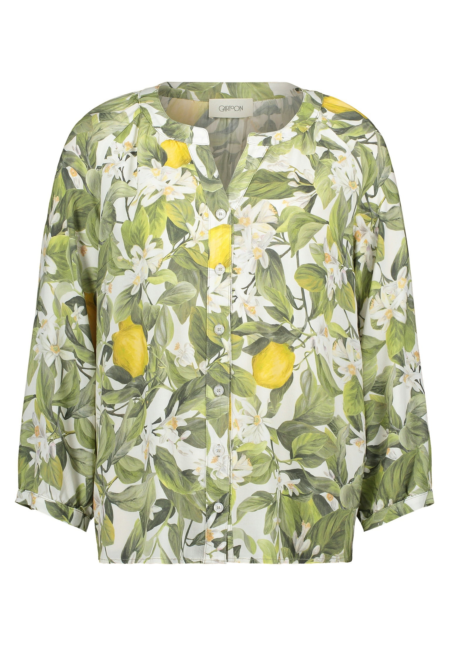 Cartoon Druckbluse #1
