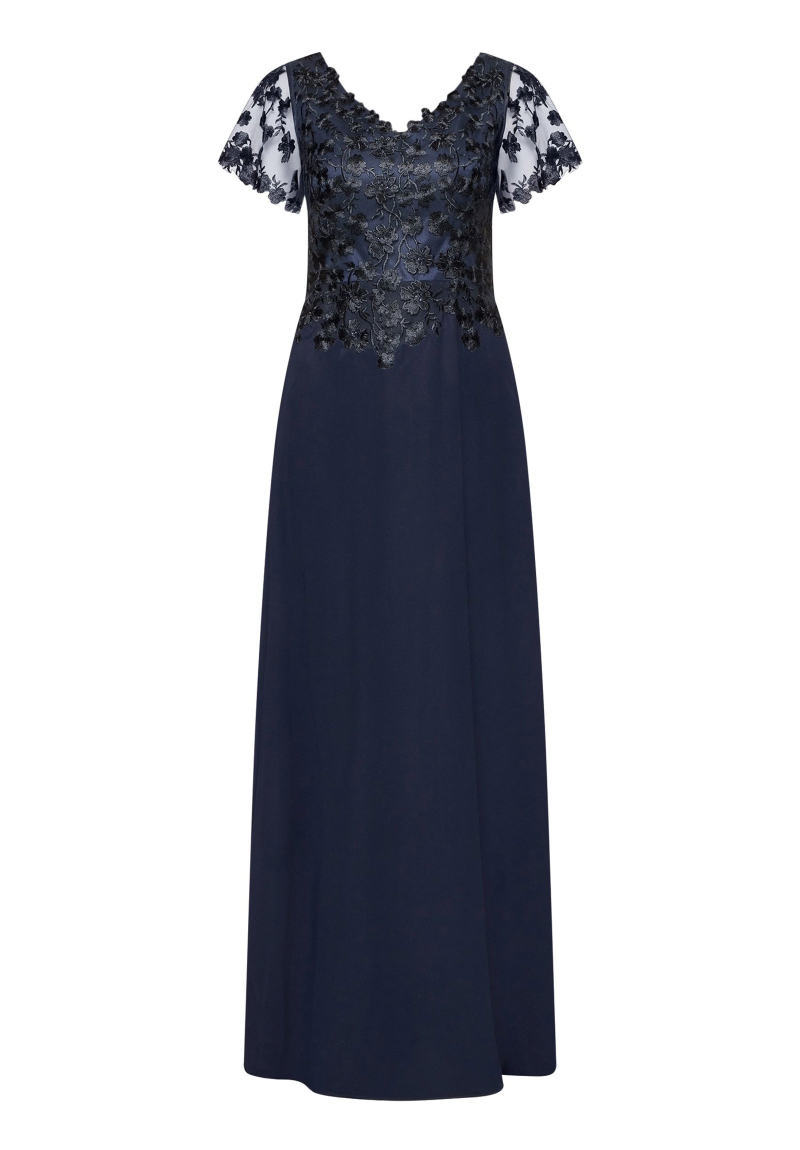 f4c54fd480b23705138fcdb17a0c92b3 Vera Mont | Vera Mont Langes Kleid | 44 | night sky