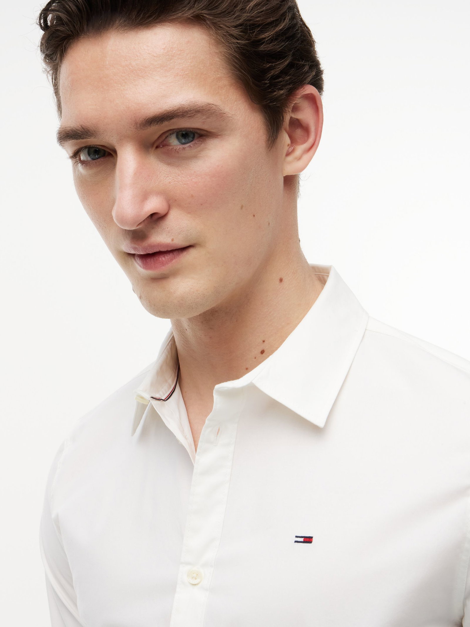 Tommy Jeans |  Tommy Jeans Hemd Regular Fit  | XXL | classic white