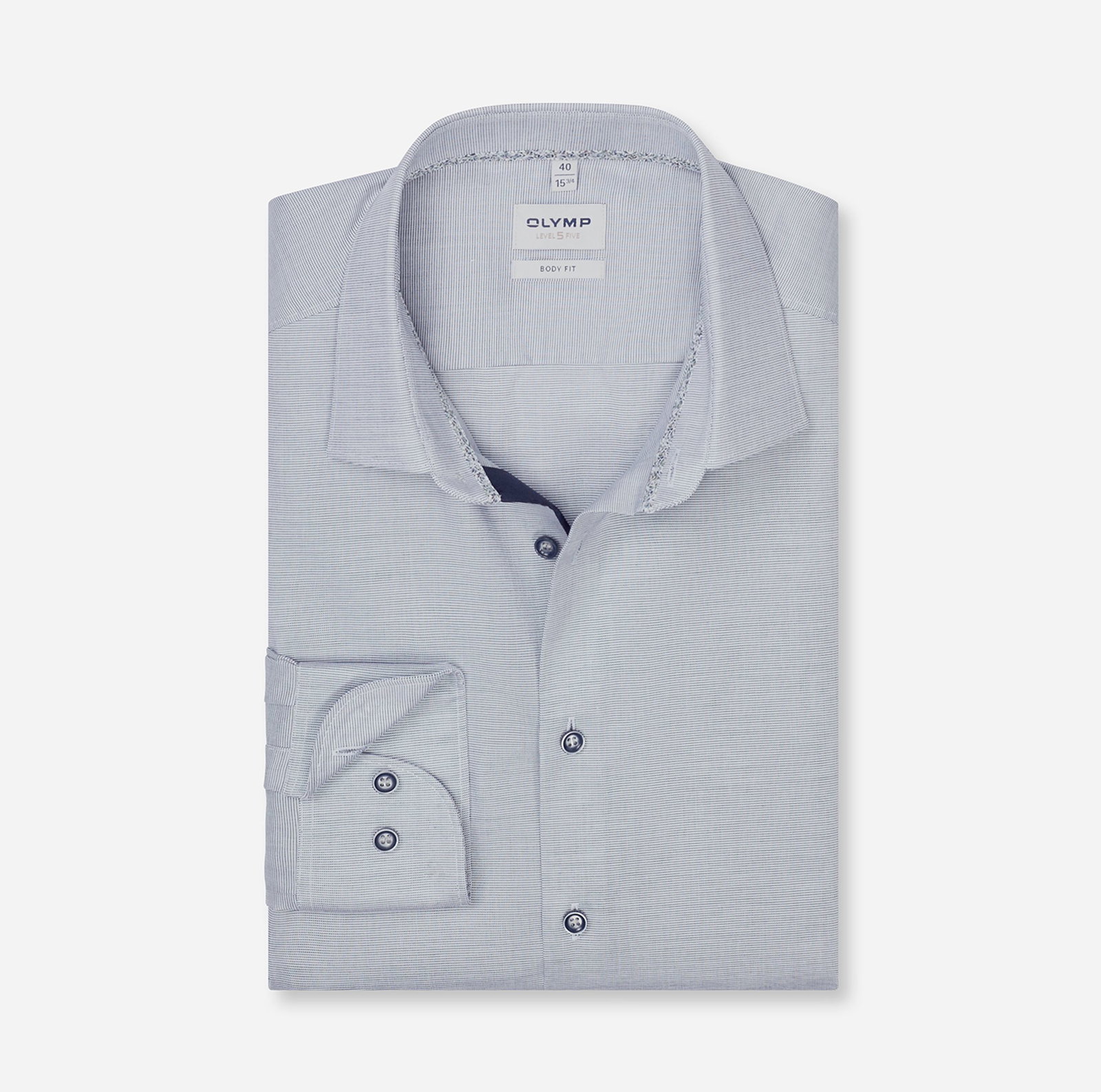 dee6550cf7b5e0ed8e8f6a2907d3222c Olymp | Olymp Hemd Slim Fit | 44 | marine
