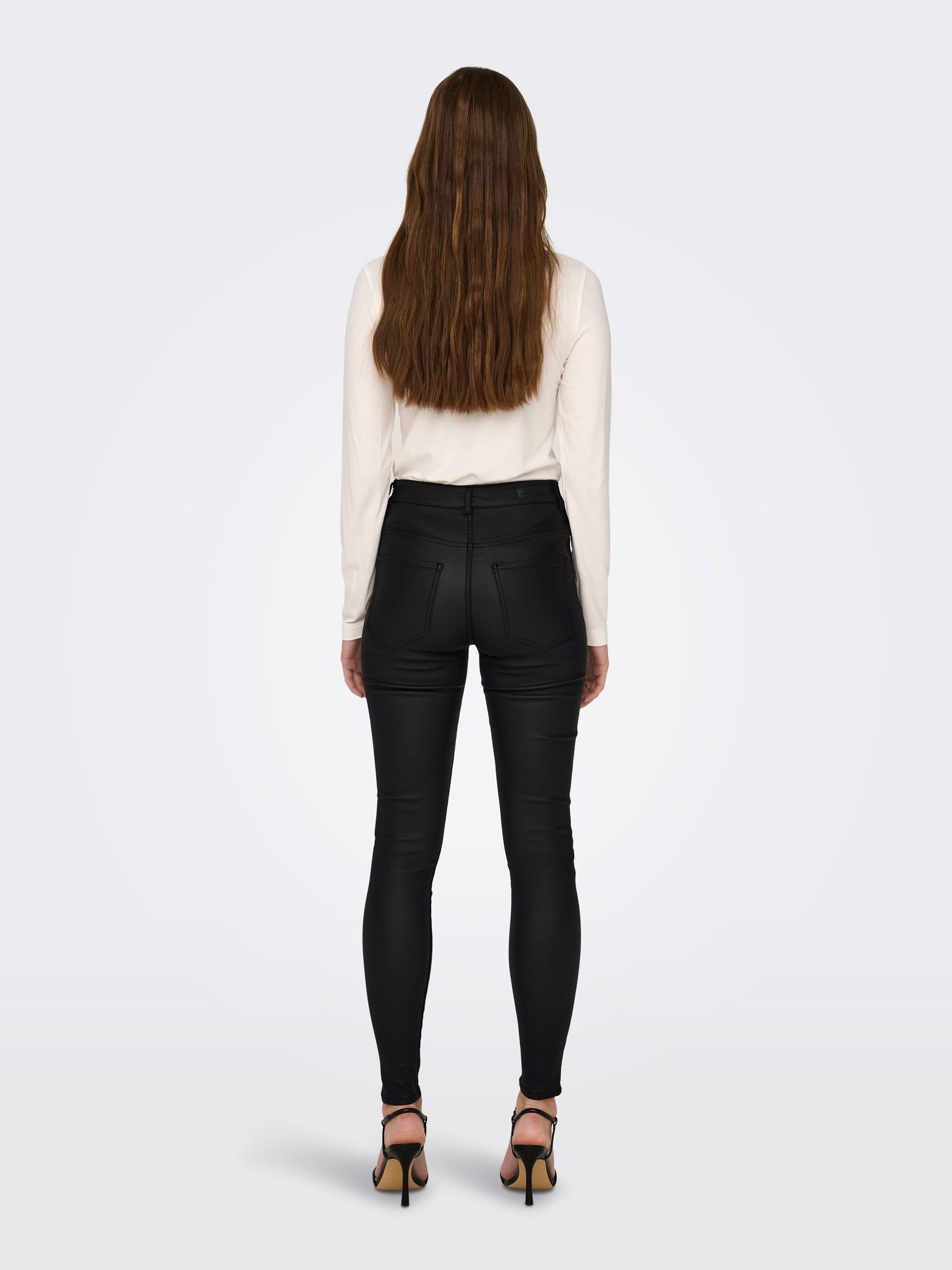 beba024e61dbf744e78e528bce450c96 JDY | JDYNEWTHUNDER COATED HIGH SKN PNT NOOS | XS/30 | black