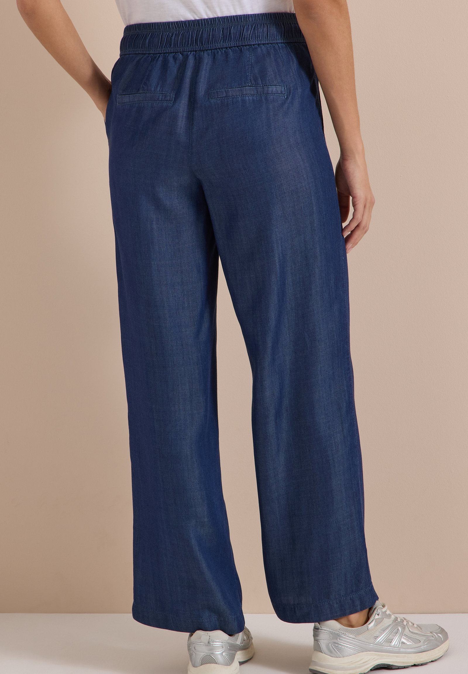 Style Neele Tencel Dark Blue, Dark blue wash #4