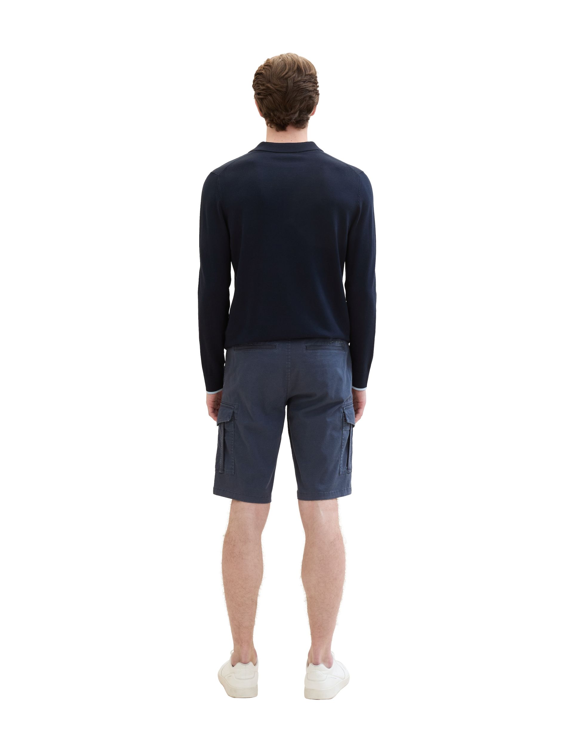 Tom Tailor |  Tom Tailor Shorts  | 31 | navy structure print