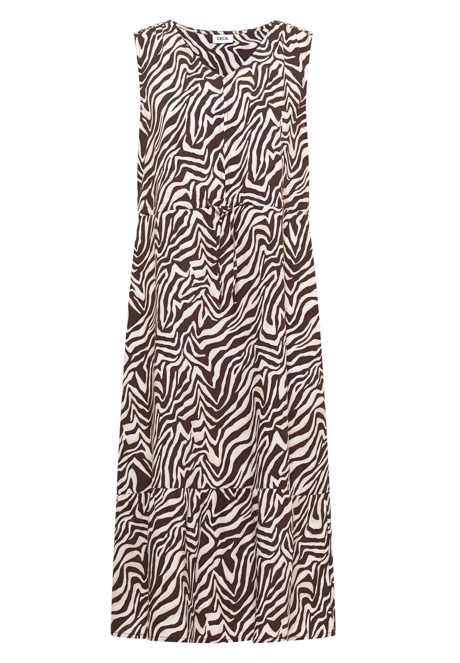 EOS_small Zebra Print Midi Dre, brown cacao #1