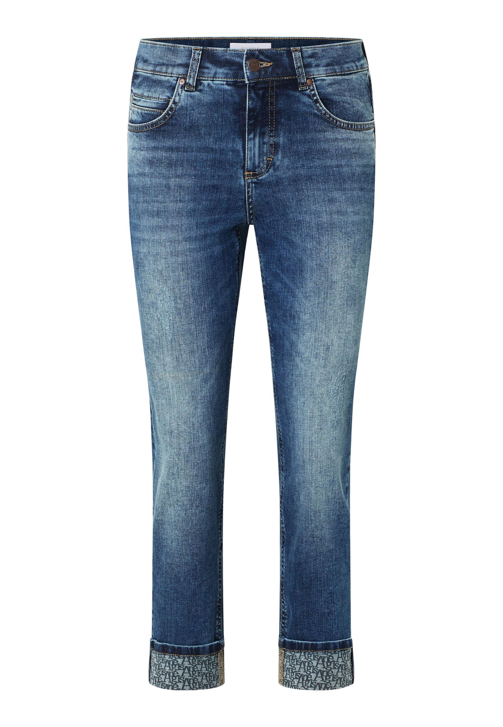 8ba855f126583423170e08654f9155f6 Angels | Angels Slim Jeans | 42 | mid blue used destroyed
