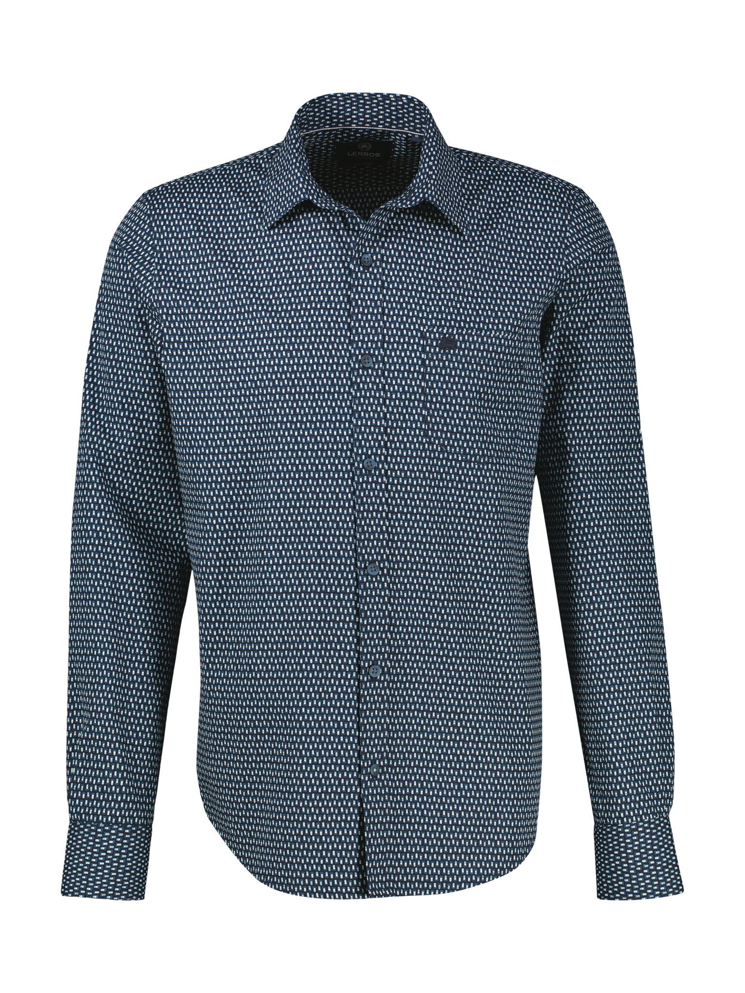 HEMD 1/1 ARM, CLASSIC NAVY #1