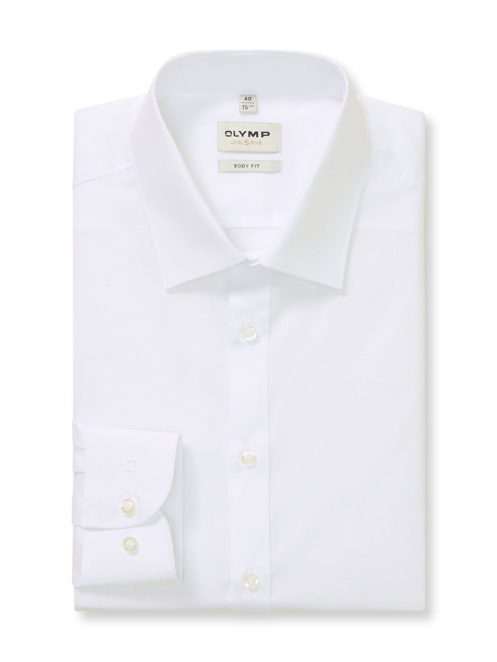 Olymp | Olymp Hemd Slim Fit | 38 | weiß
