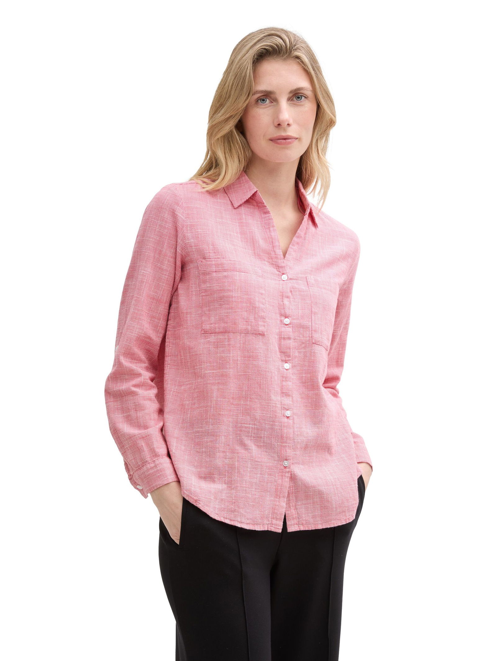 Tom Tailor |  Bluse mit Brusttaschen | 46