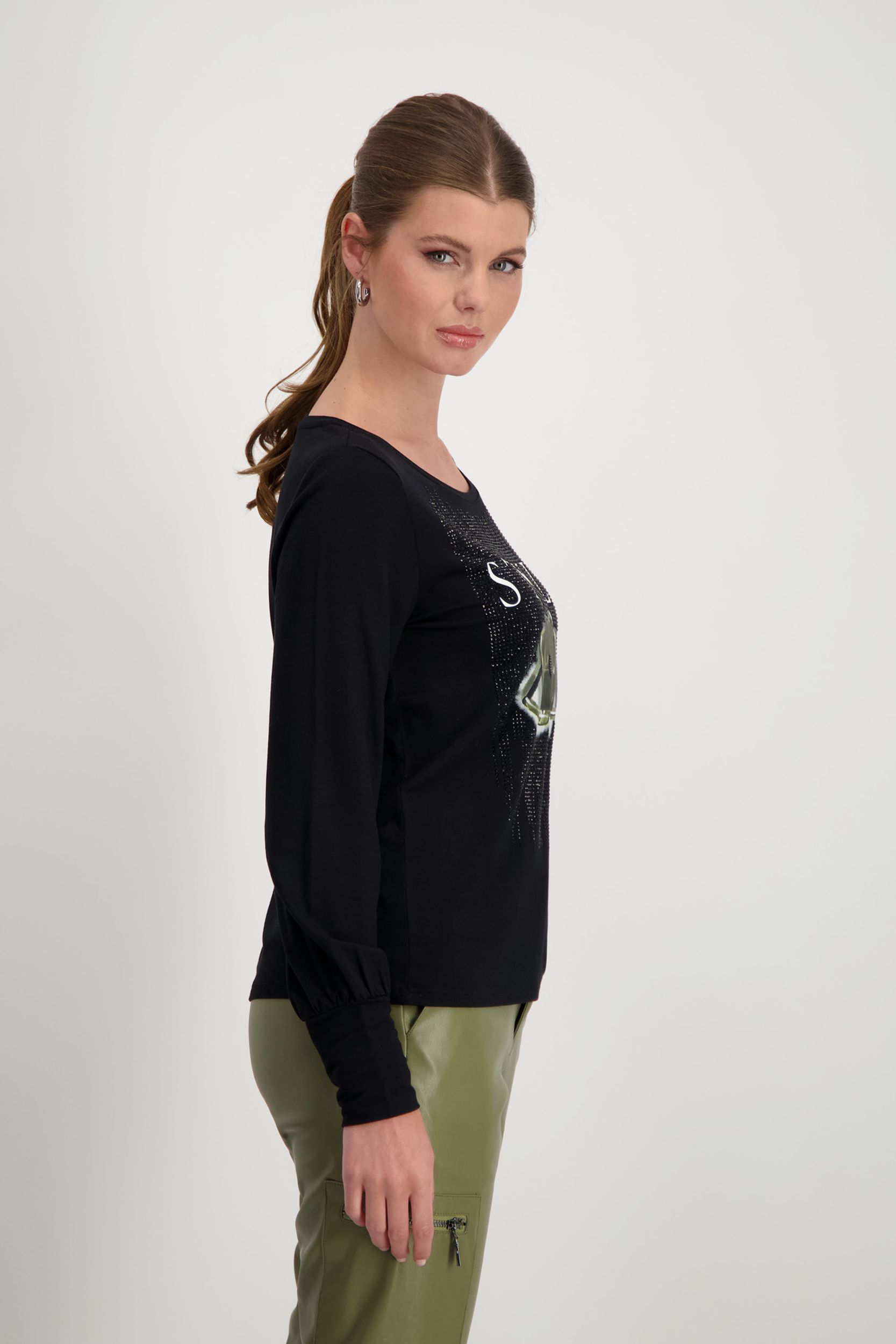 Monari Longsleeve | schwarz | 36 | NEW-810912