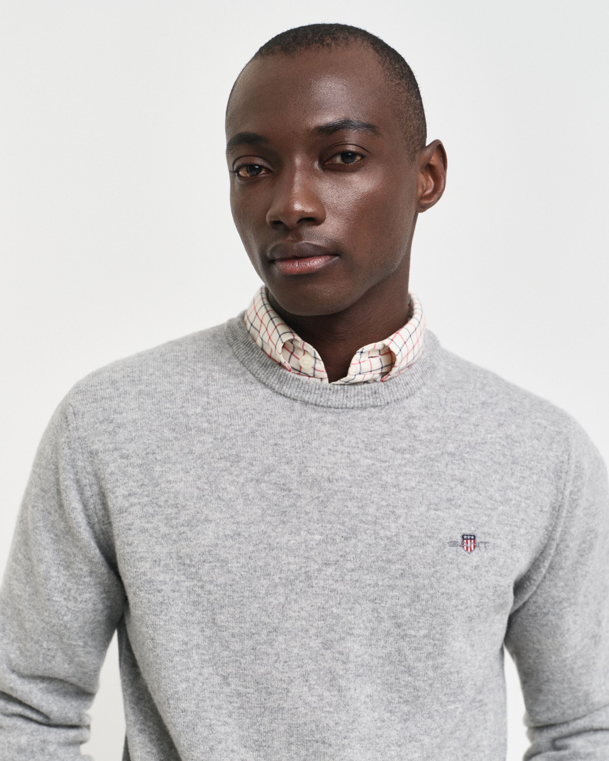 Gant |  Gant Pullover  | XXL | grey melange