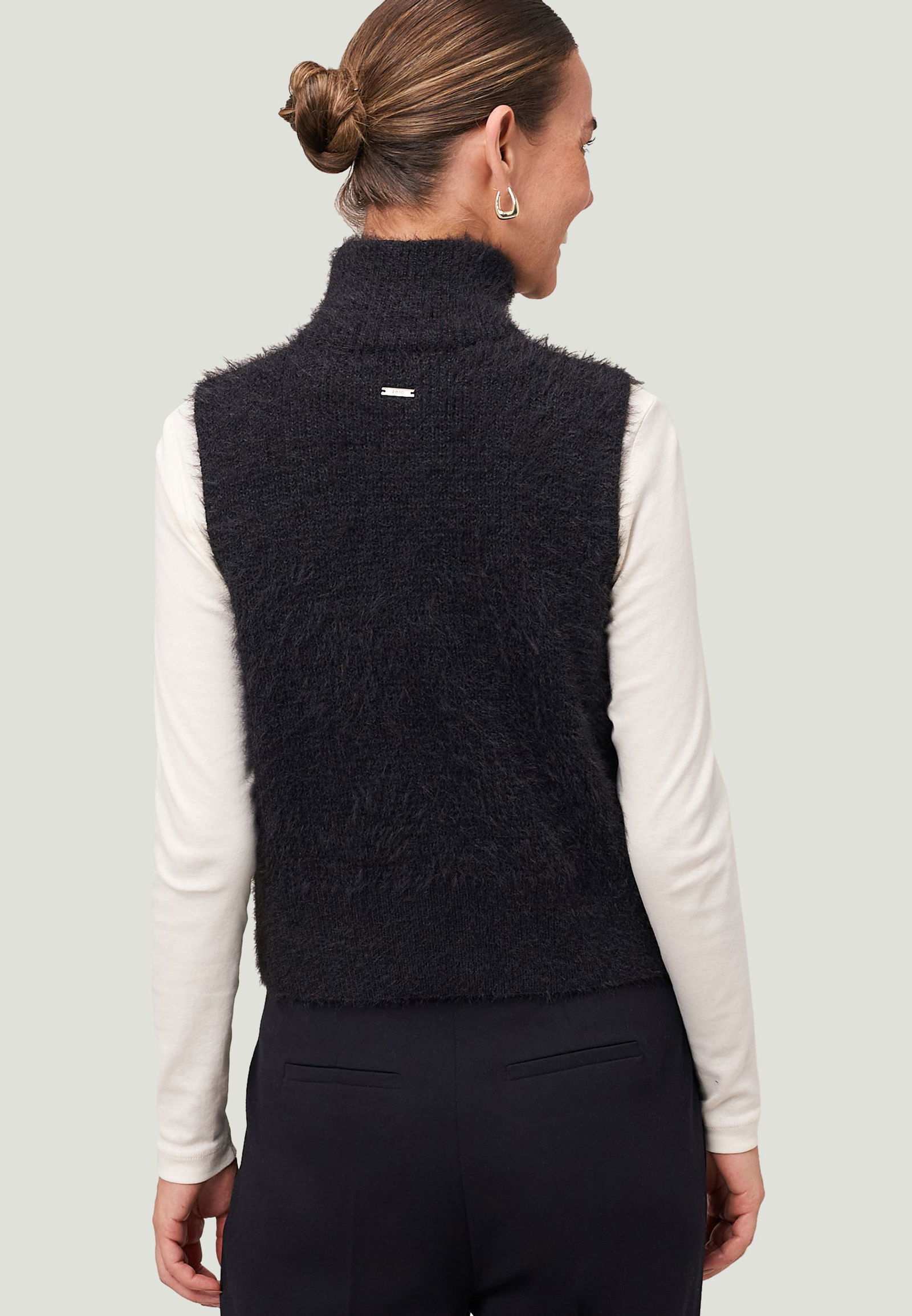 Zero | Zero Strickjacke | Cardigan | 36 | black beauty