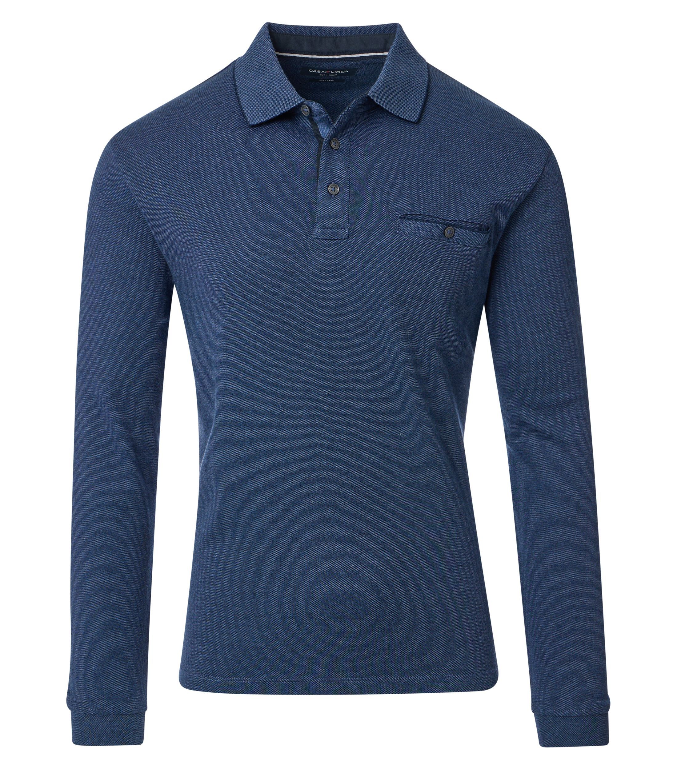 Casa Moda |  Casa Moda Poloshirt  | M | blau