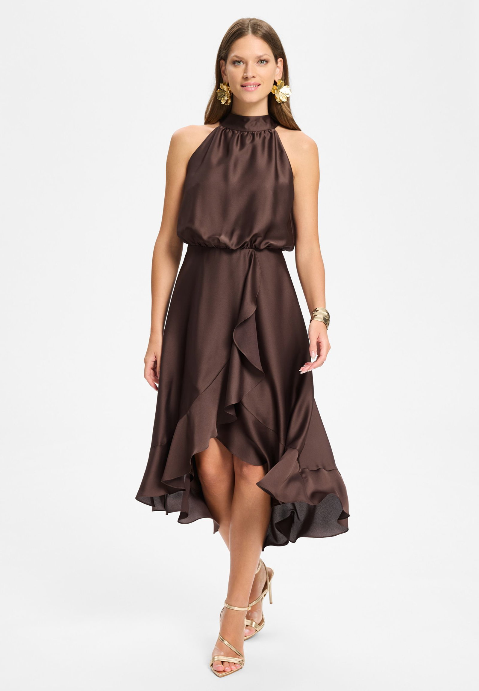 44c2a85a0dbcc395006e24ef95c8867e SWING | SWING Kurzes Kleid | 36