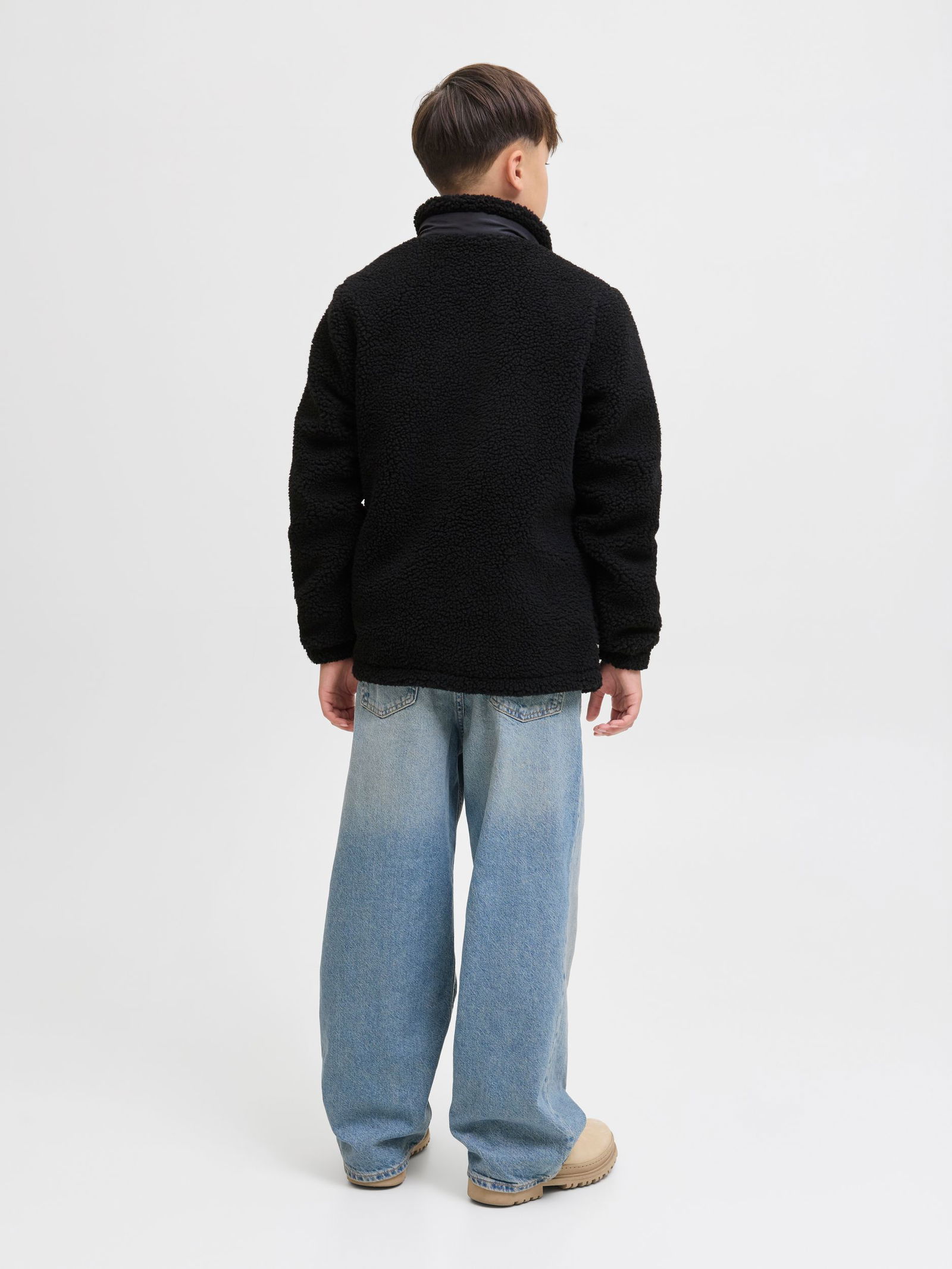 Jack&Jones | JJESOHO TEDDY JACKET SN JNR | 164 | black