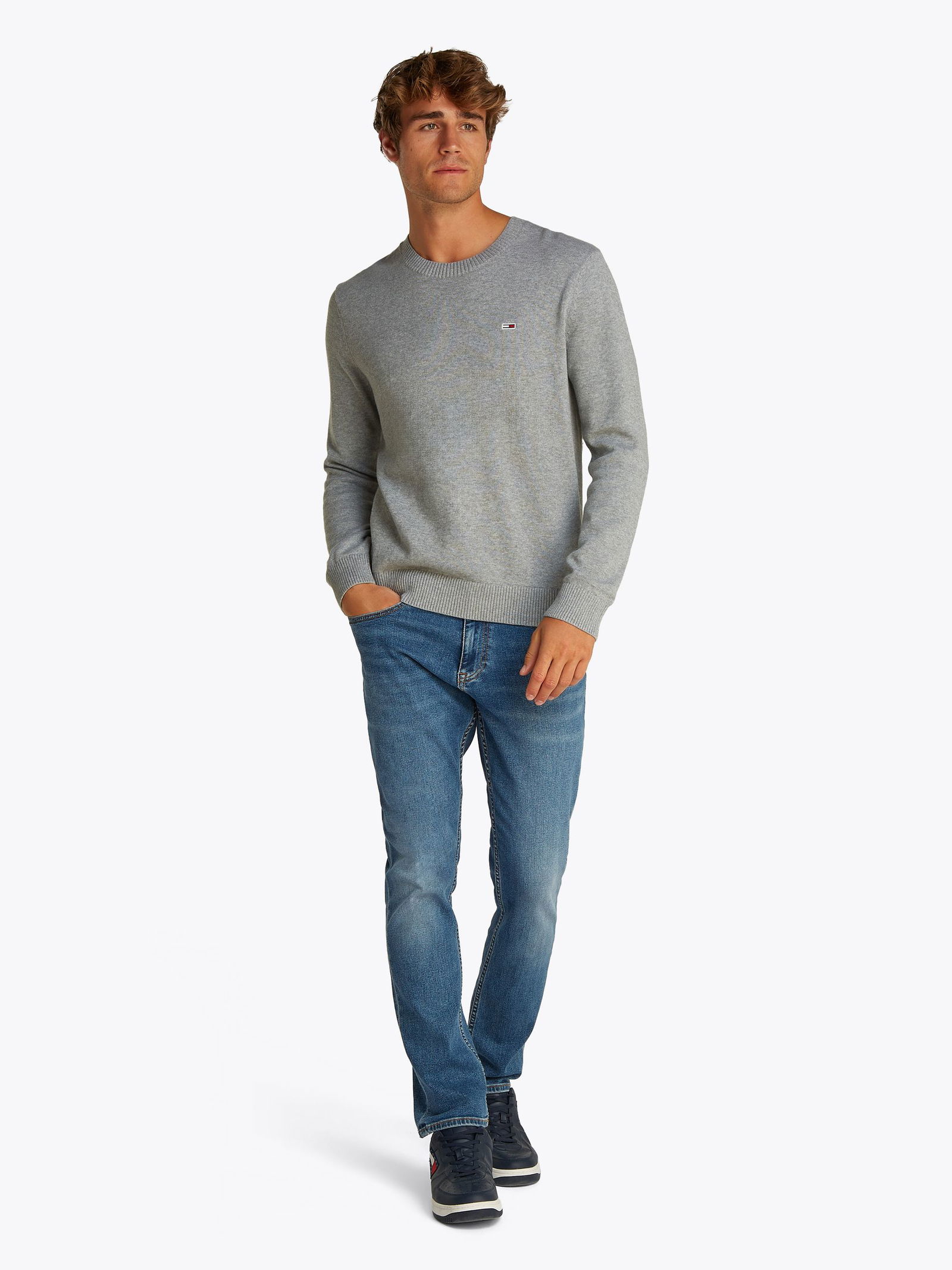 3a189afb953da080a8584f67574486e3 Tommy Jeans |  Tommy Jeans Pullover  | S | P6N