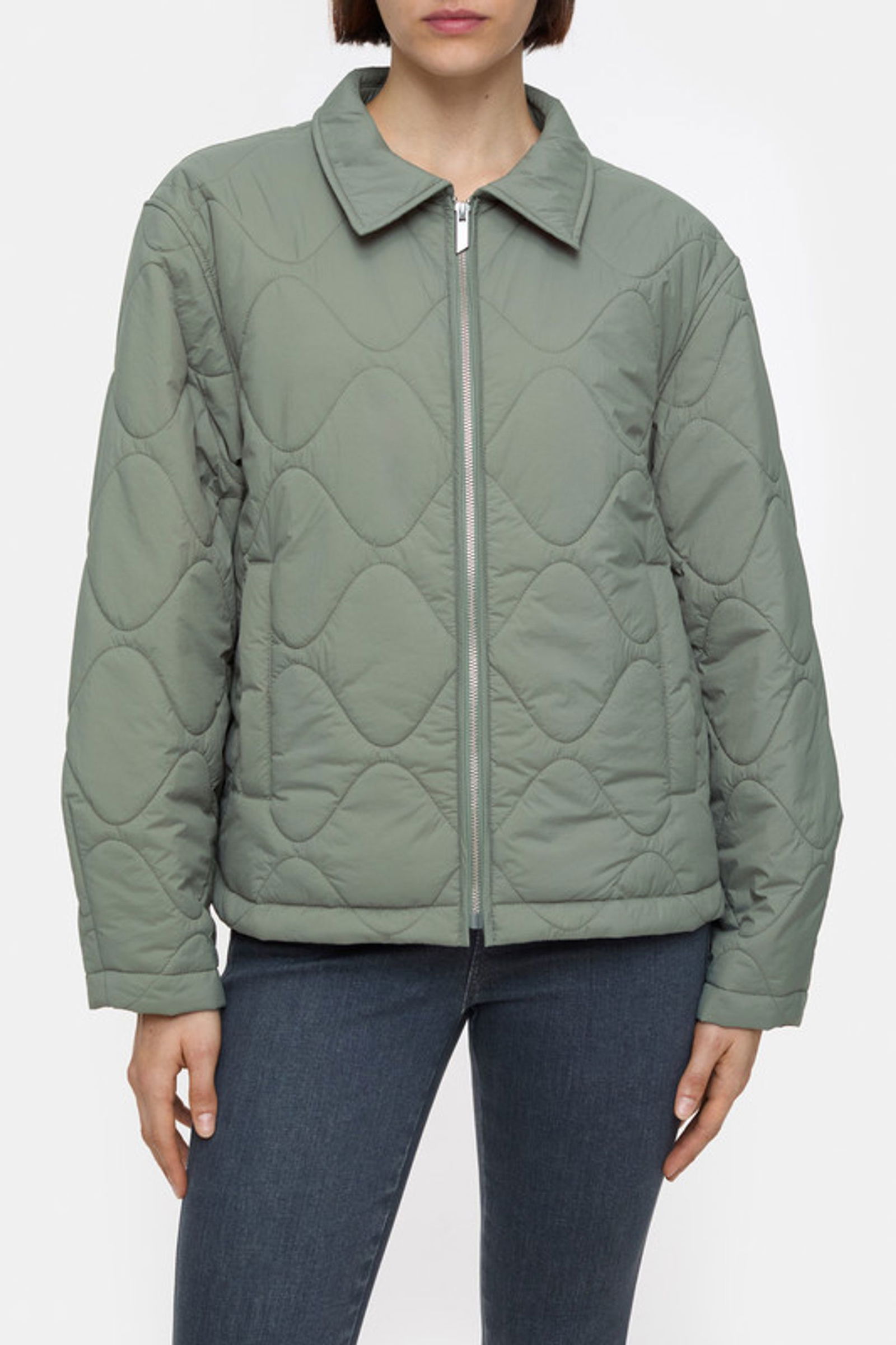Closed |  Closed Steppblouson aus recycelten Materialien | S | dark night
