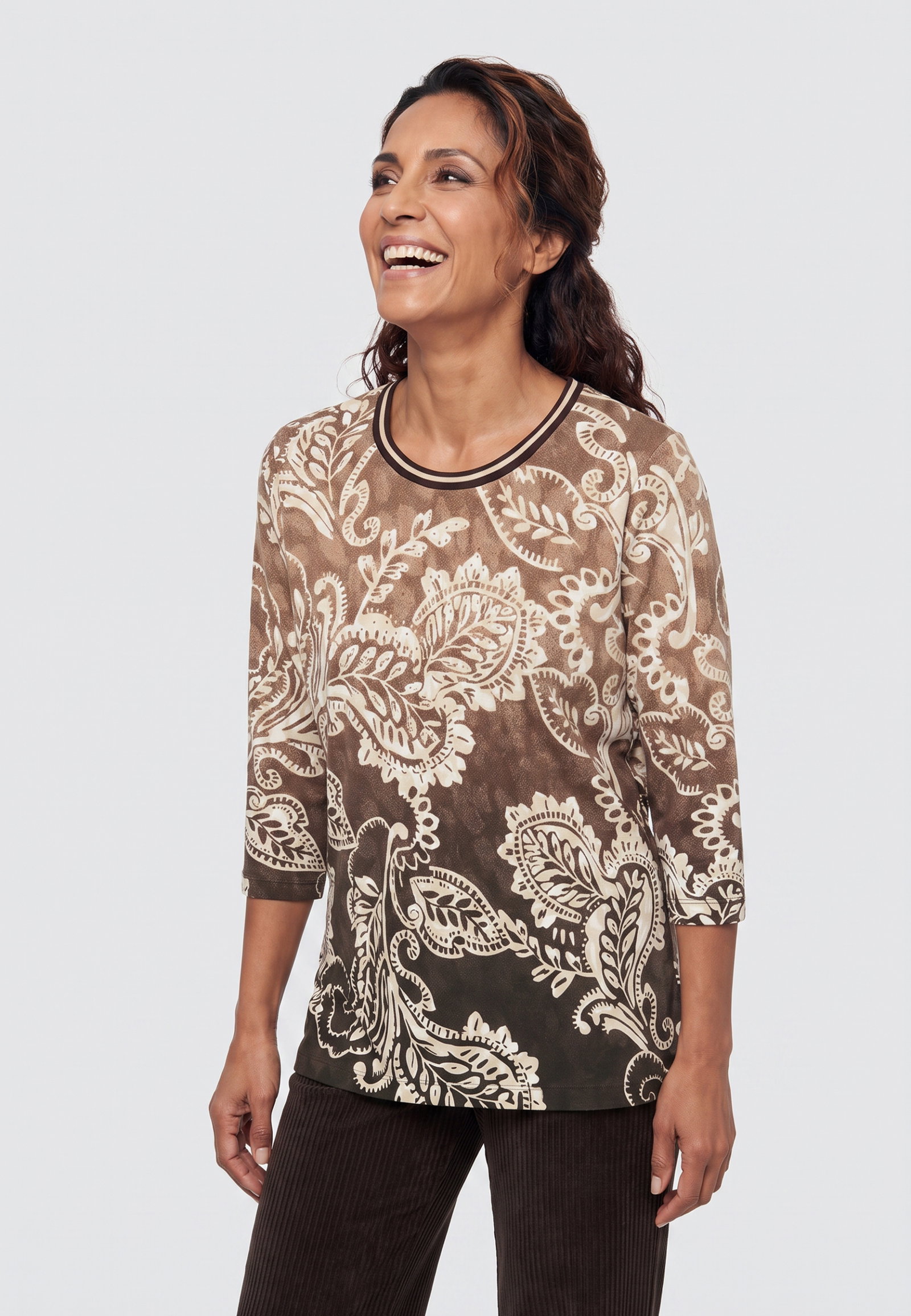 T-Shirt Long Sleeves, Coffee Bean #4