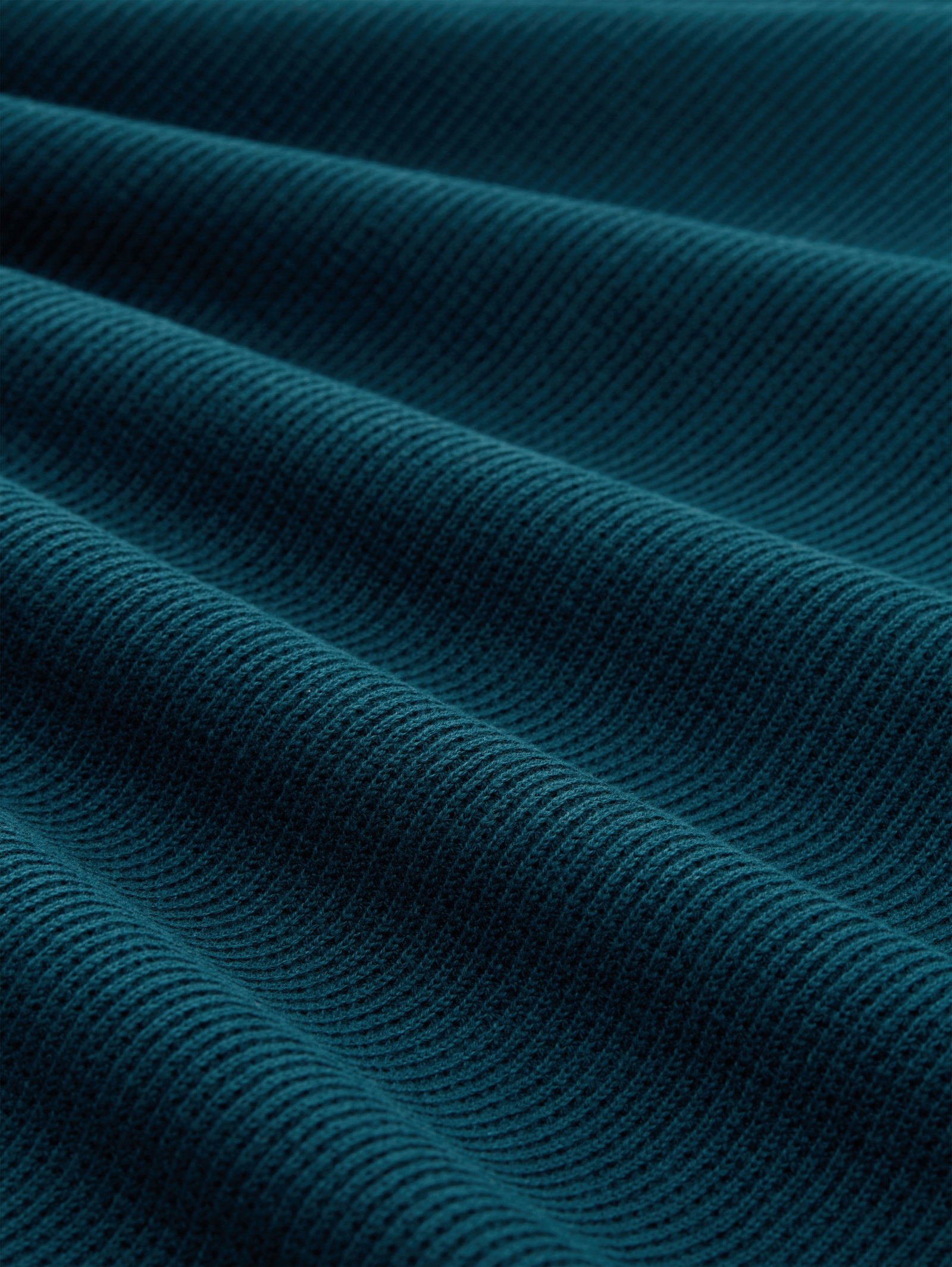structured double layer crew n, deep pond green #2