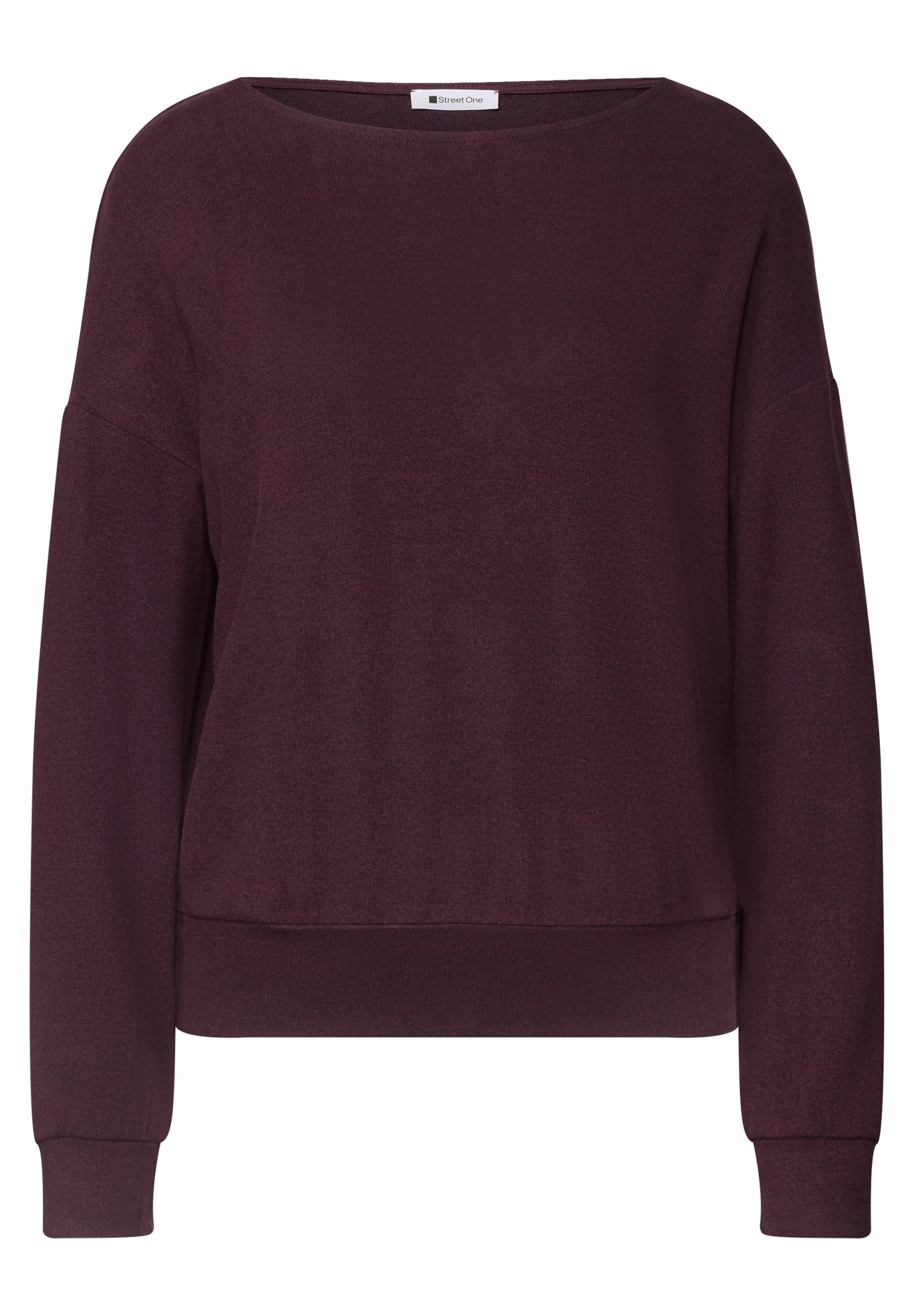 LTD QR soft shirt w.bottom cuf, rustic rouge mel. #1