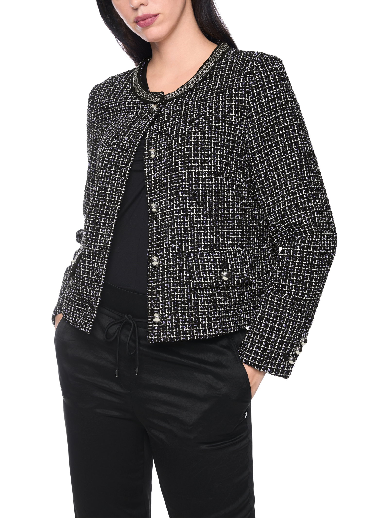 Jacke, purple rose #6