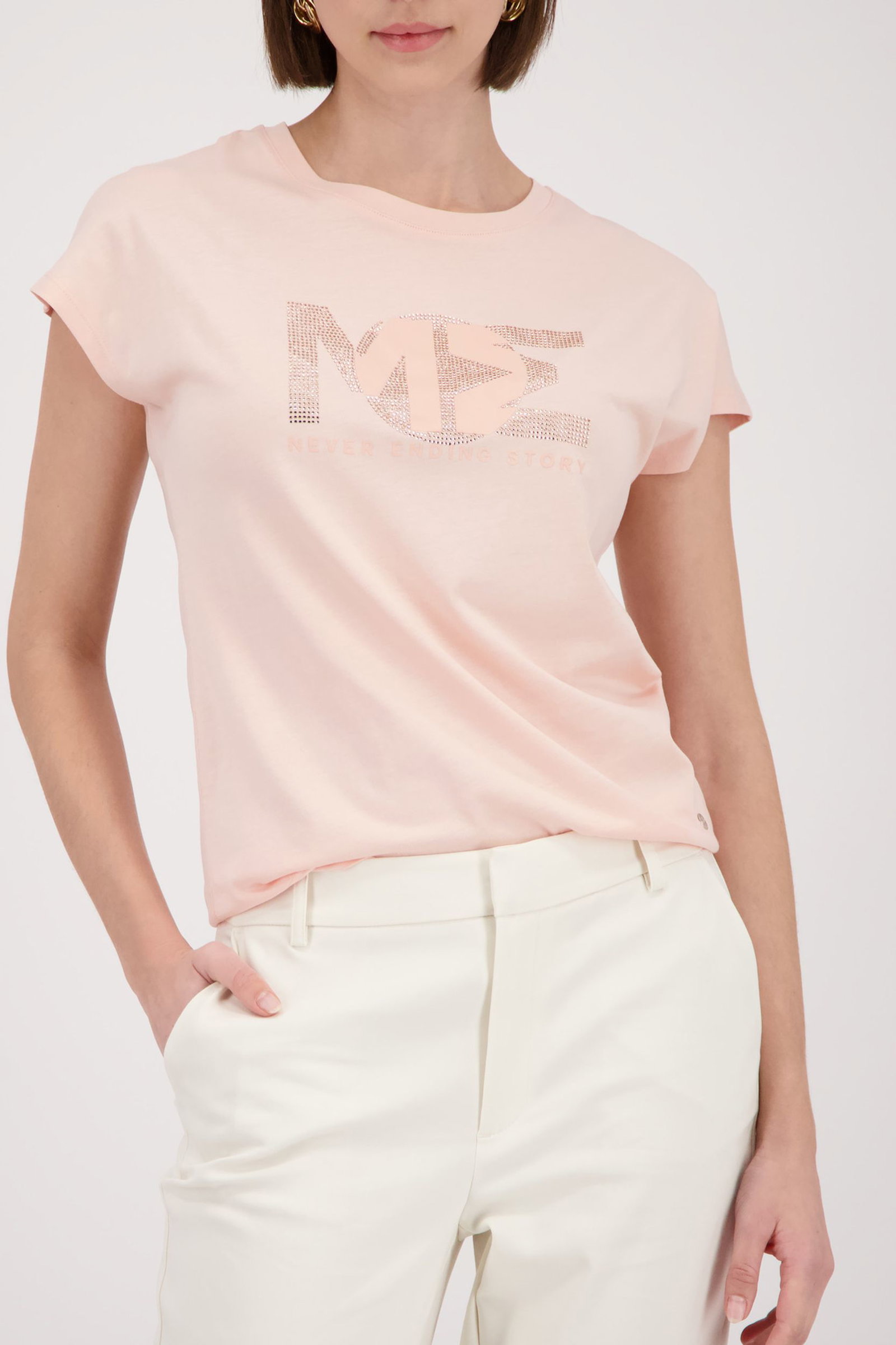 Monari |  T-Shirt, summer peach | 36