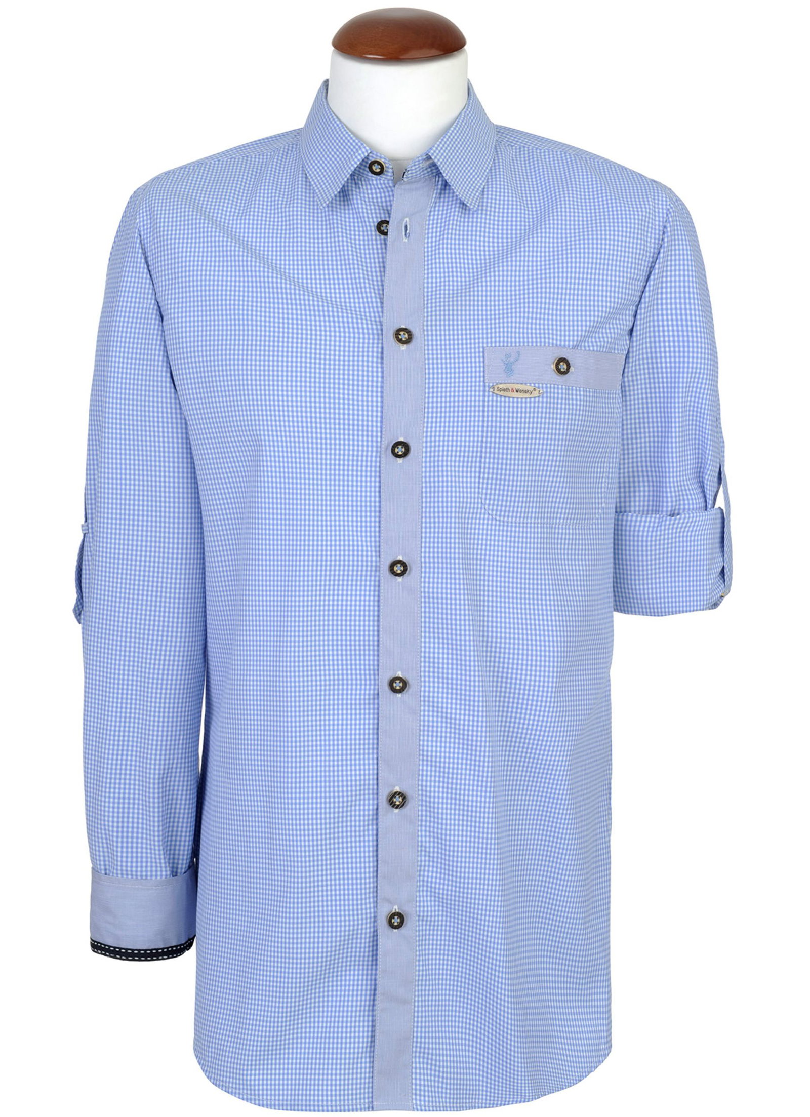 0afcc45aa73e00cd9f54e8622cf79ee5 Spieth & Wensky | Spieth & Wensky Dorf-Hemd LA Slim Fit Karo | 39/40 | 1001_2348
