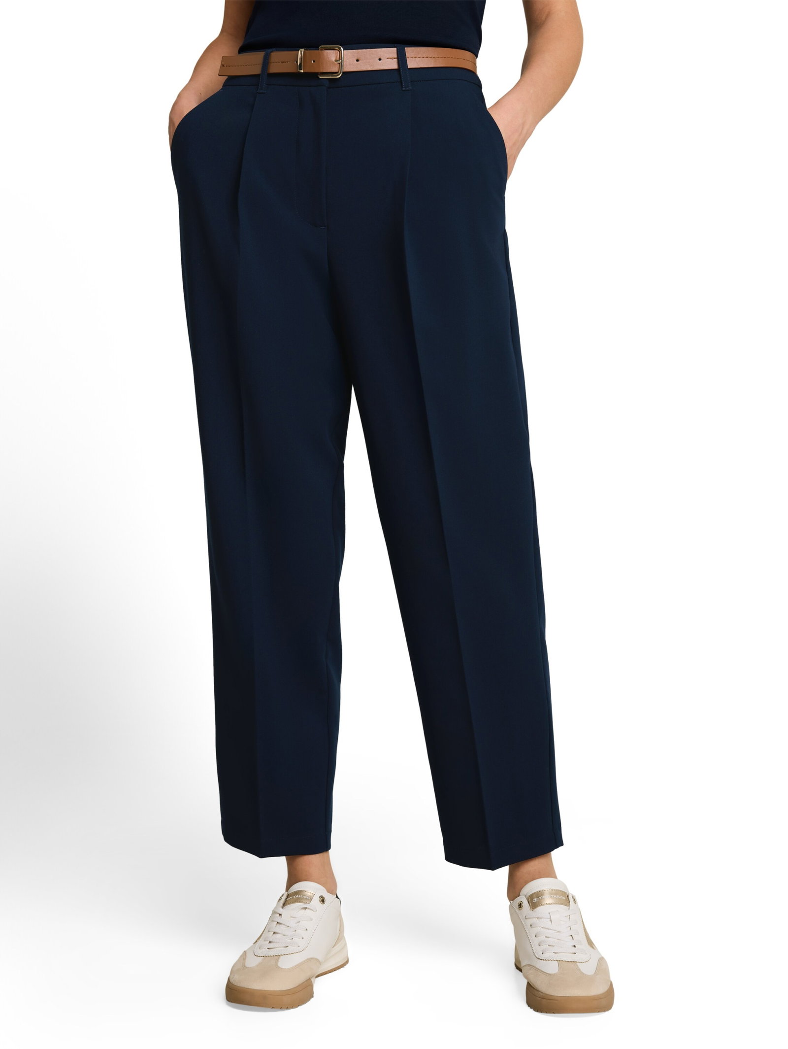 tailored loose fit pants, sky captain blue #2