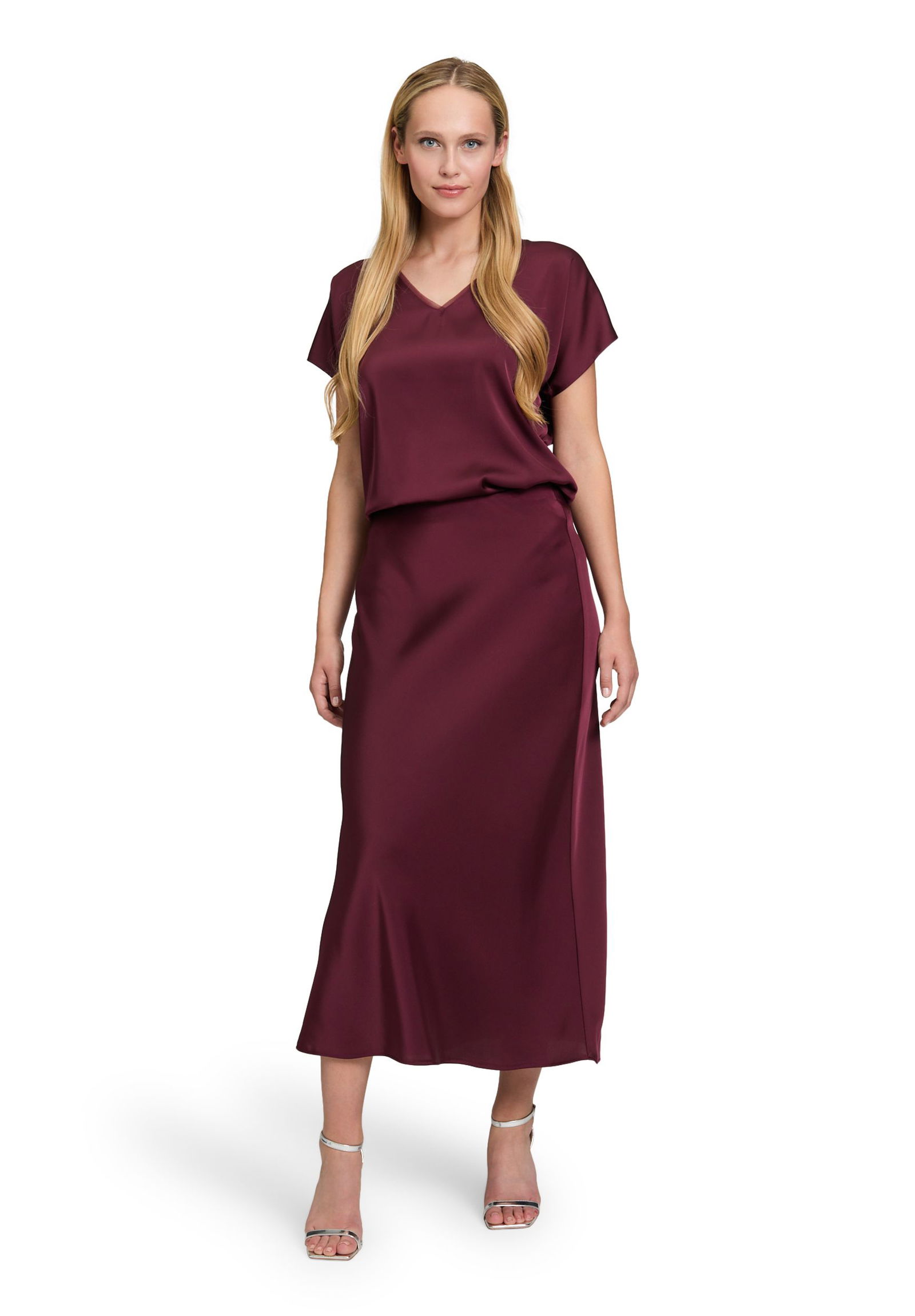 V by Vera Mont | Satin-Bluse | 40 | peony blush