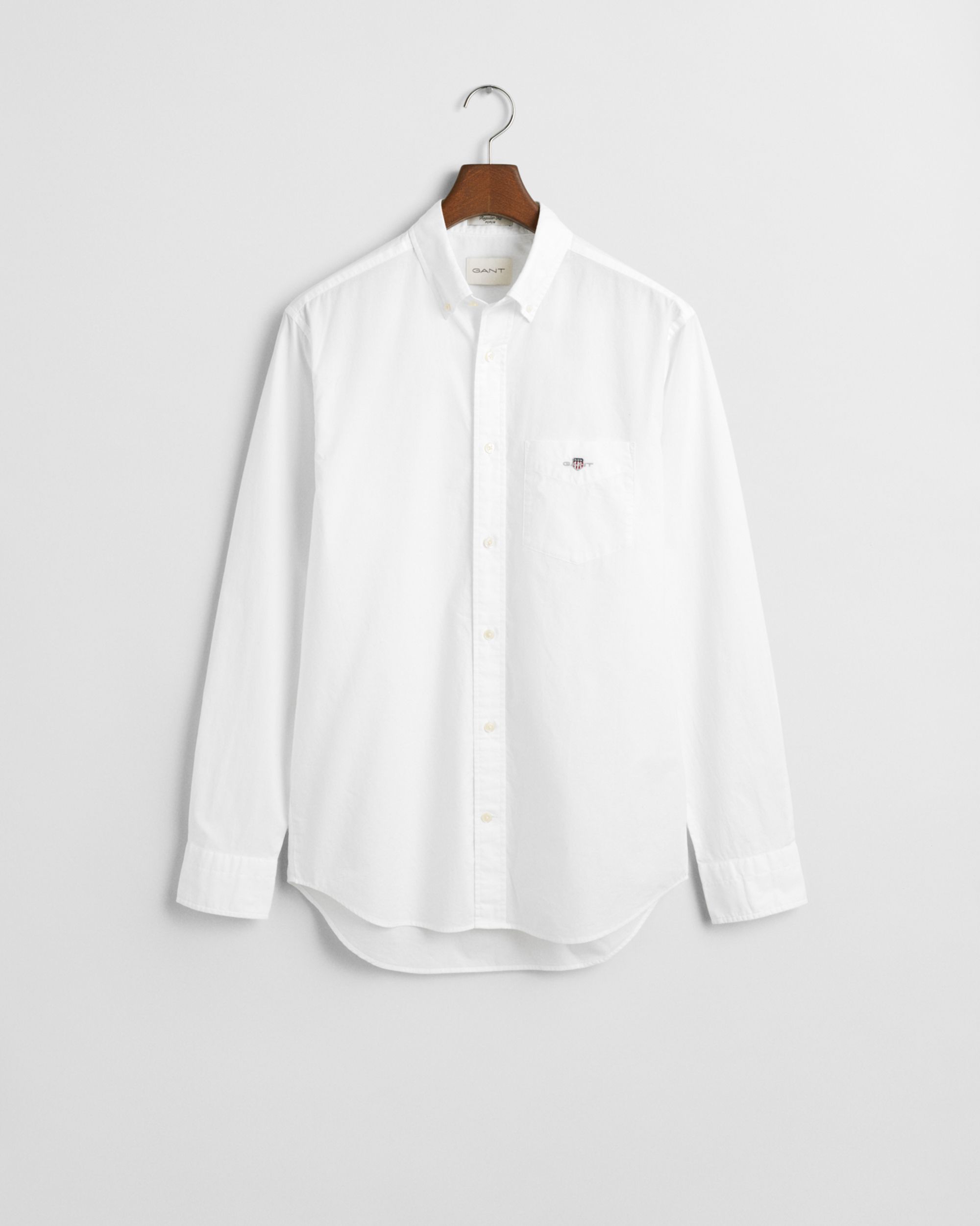 Gant |  Gant Hemd Regular Fit  | 4XL | white