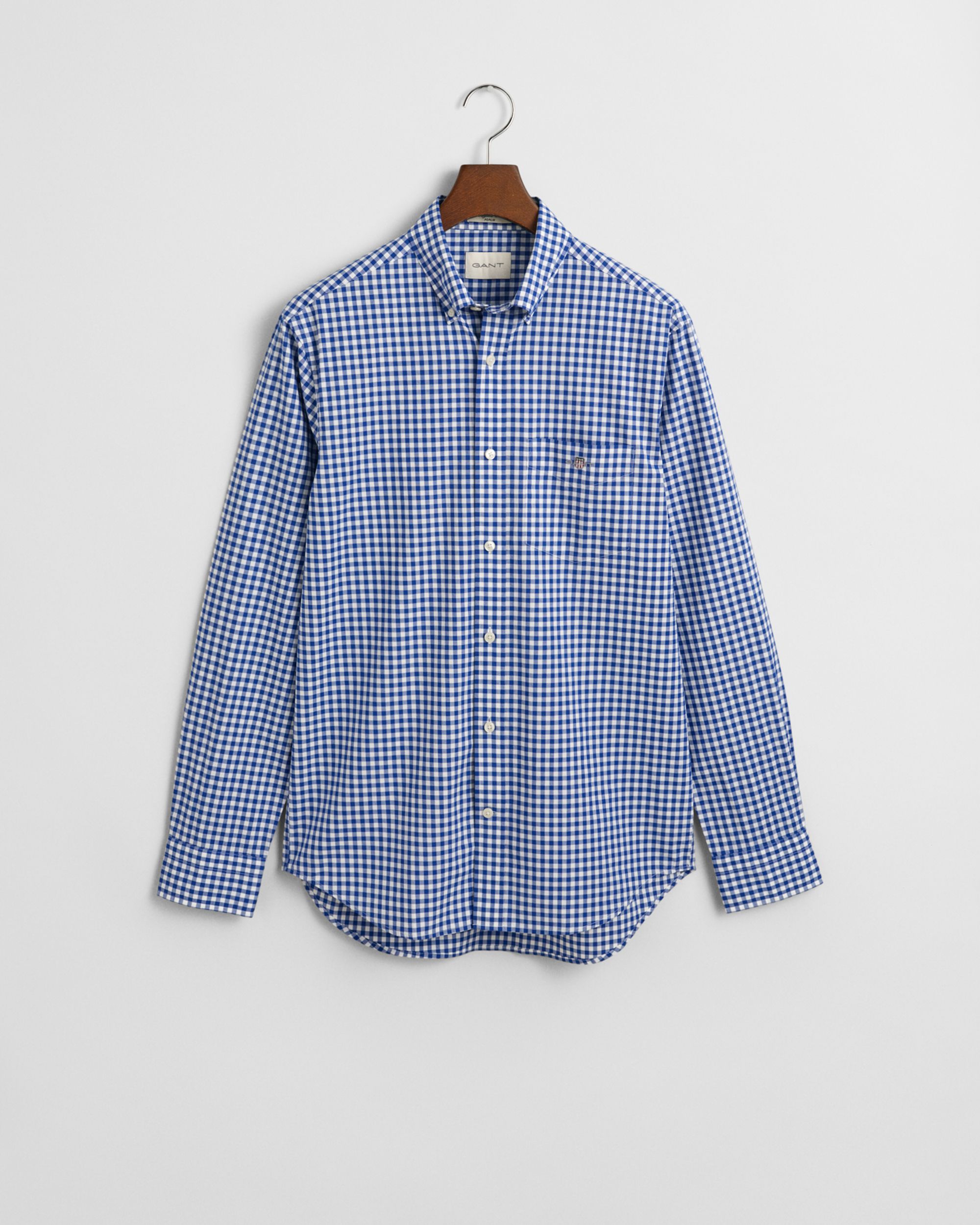 Gant |  Gant Hemd Regular Fit  | M | college blue