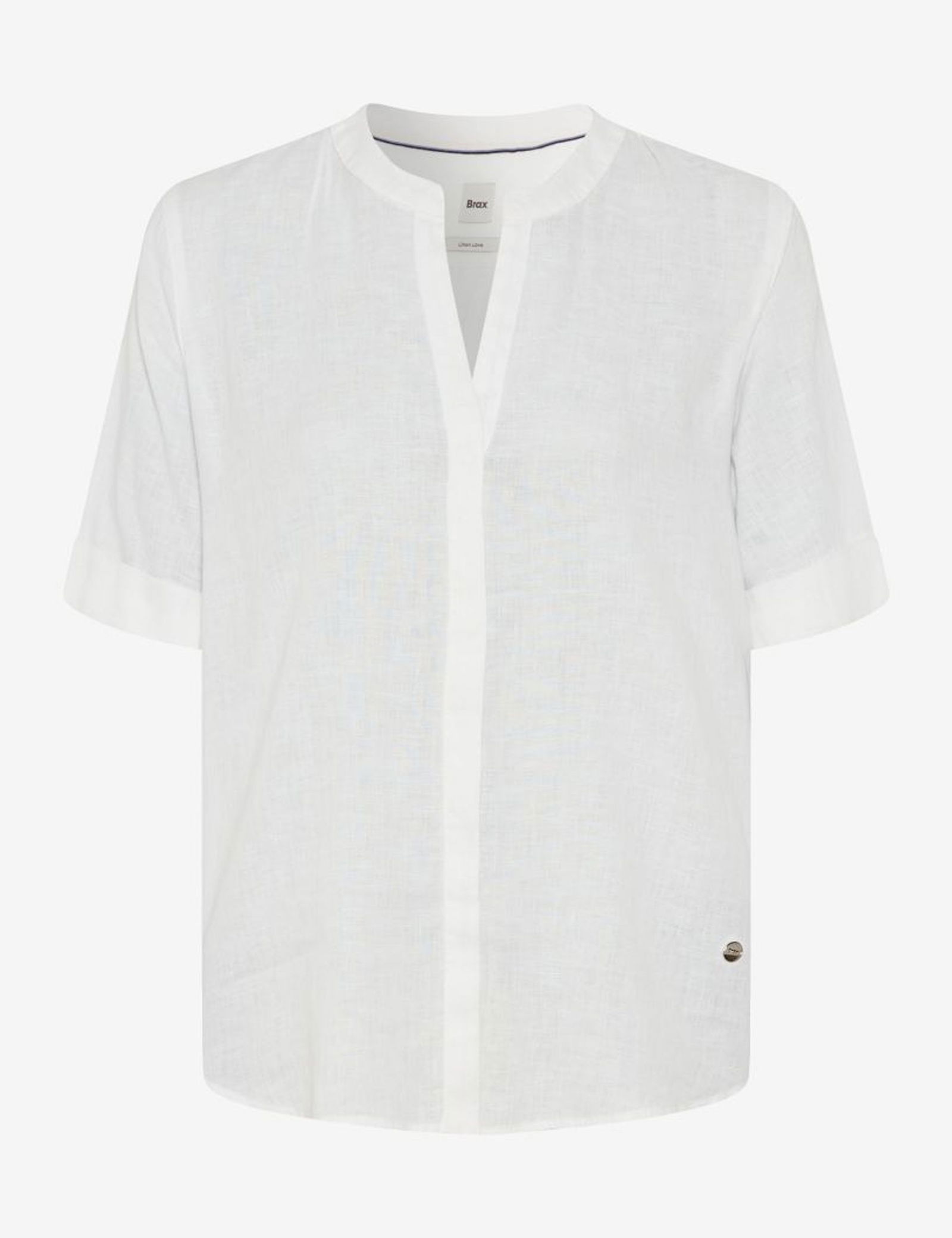 702fe2277de25583ff5de5a7b50aa261 Brax | Brax Bluse aus Leinen "Style Veri" | 44 | white