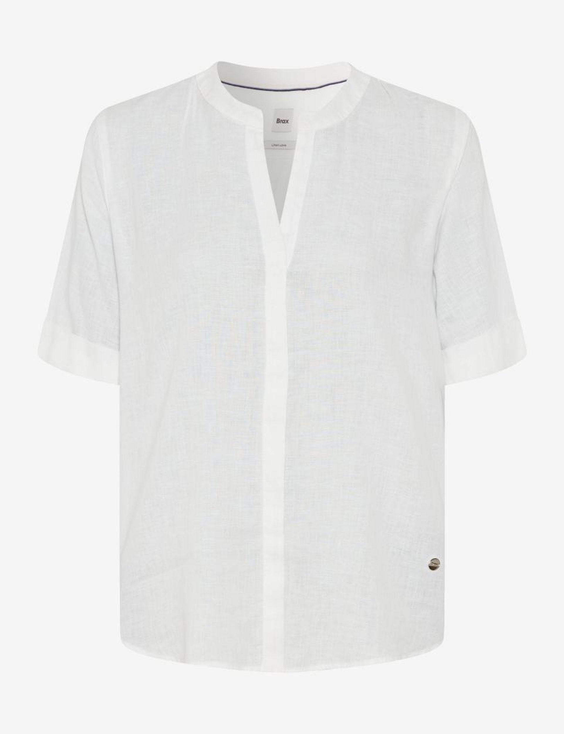 Brax |  Brax Bluse aus Leinen "Style Veri" | 44 | white