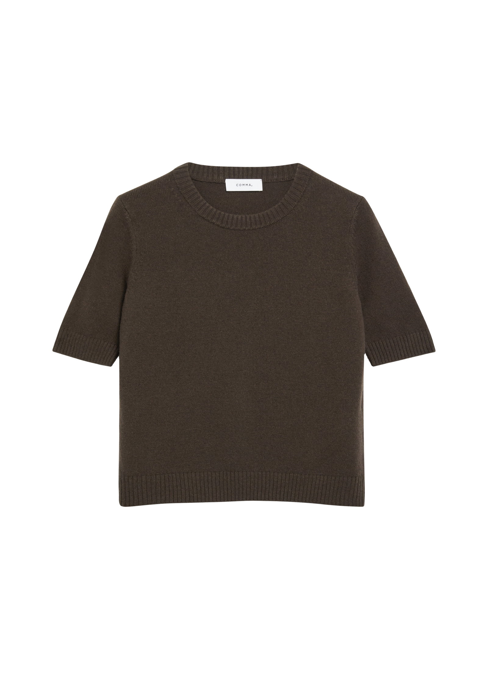 Comma Kurzarmpullover #1