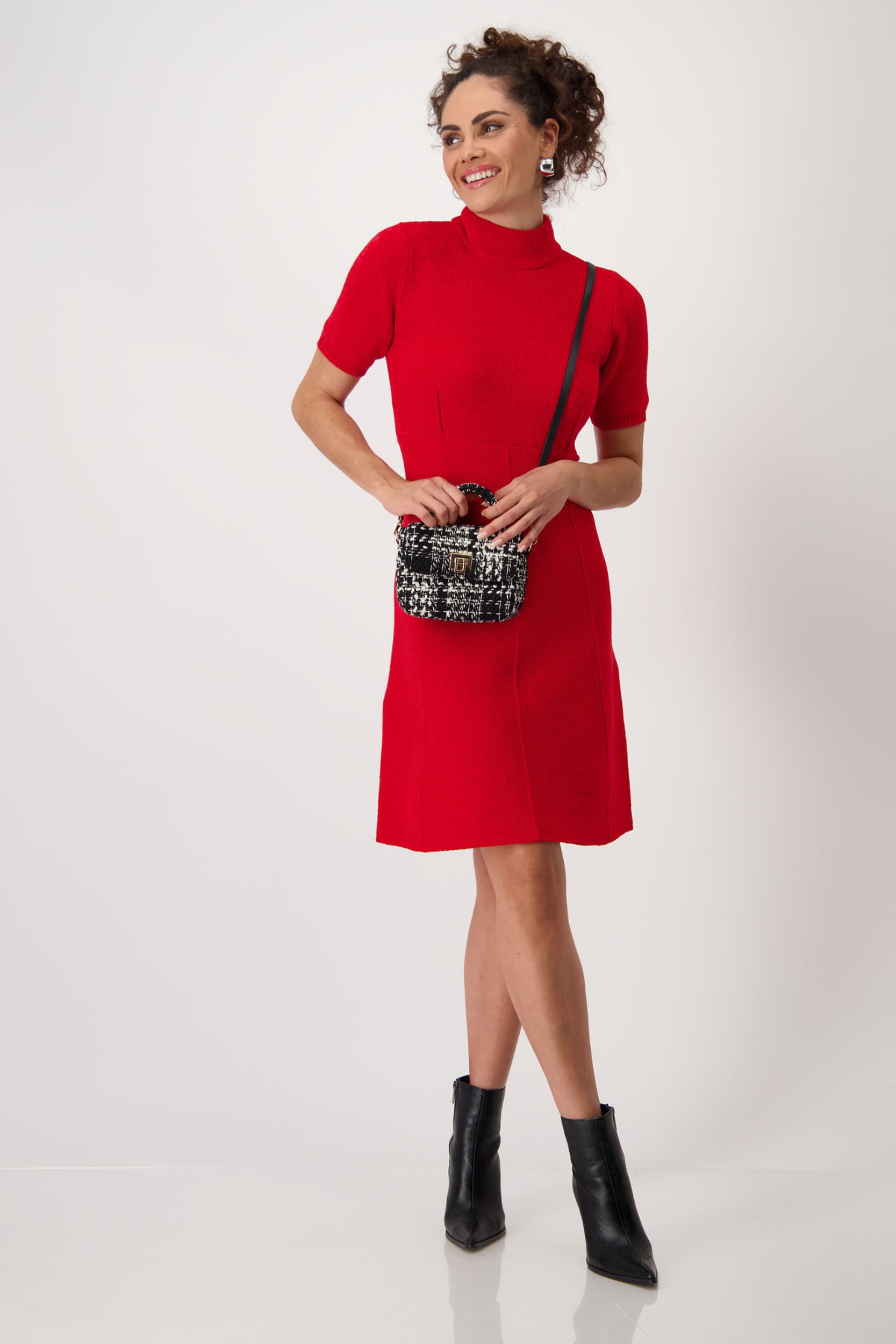 Monari |  Monari Freizeitkleid  | 40 | red lipstick