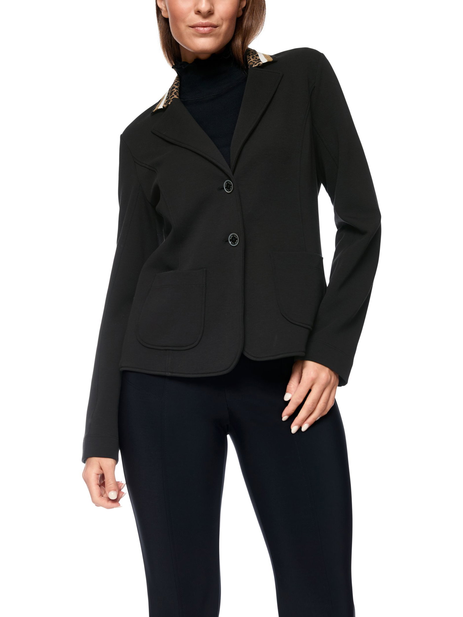07a72b33a8054aa2d765594c0994fd59 Marc Cain Sports | Marc Cain Sports Sweatblazer | 44 | black