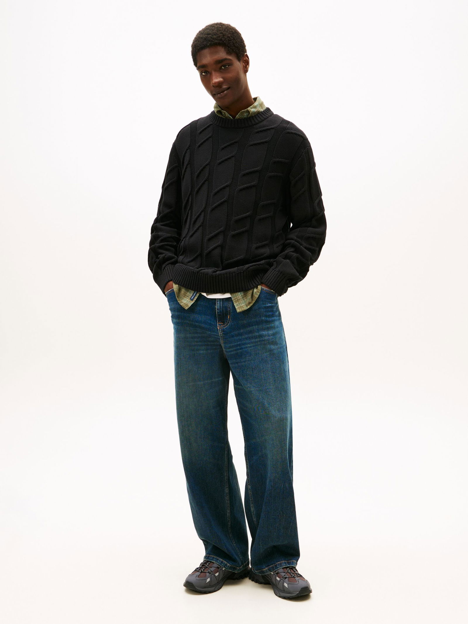 Tommy Jeans | Tommy Jeans Pullover | L | black