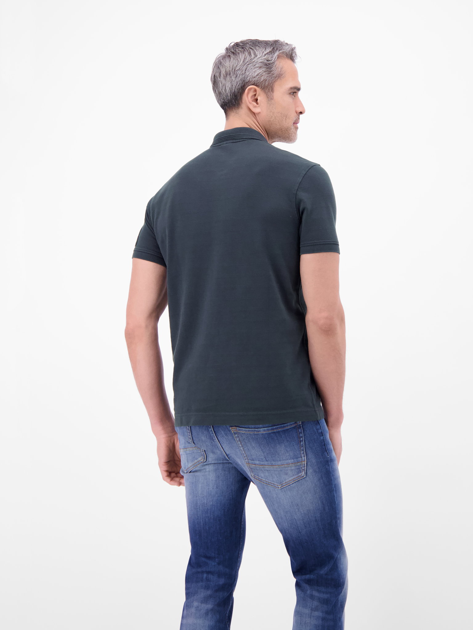 POLO 1/2 ARM, CLASSIC NAVY #4