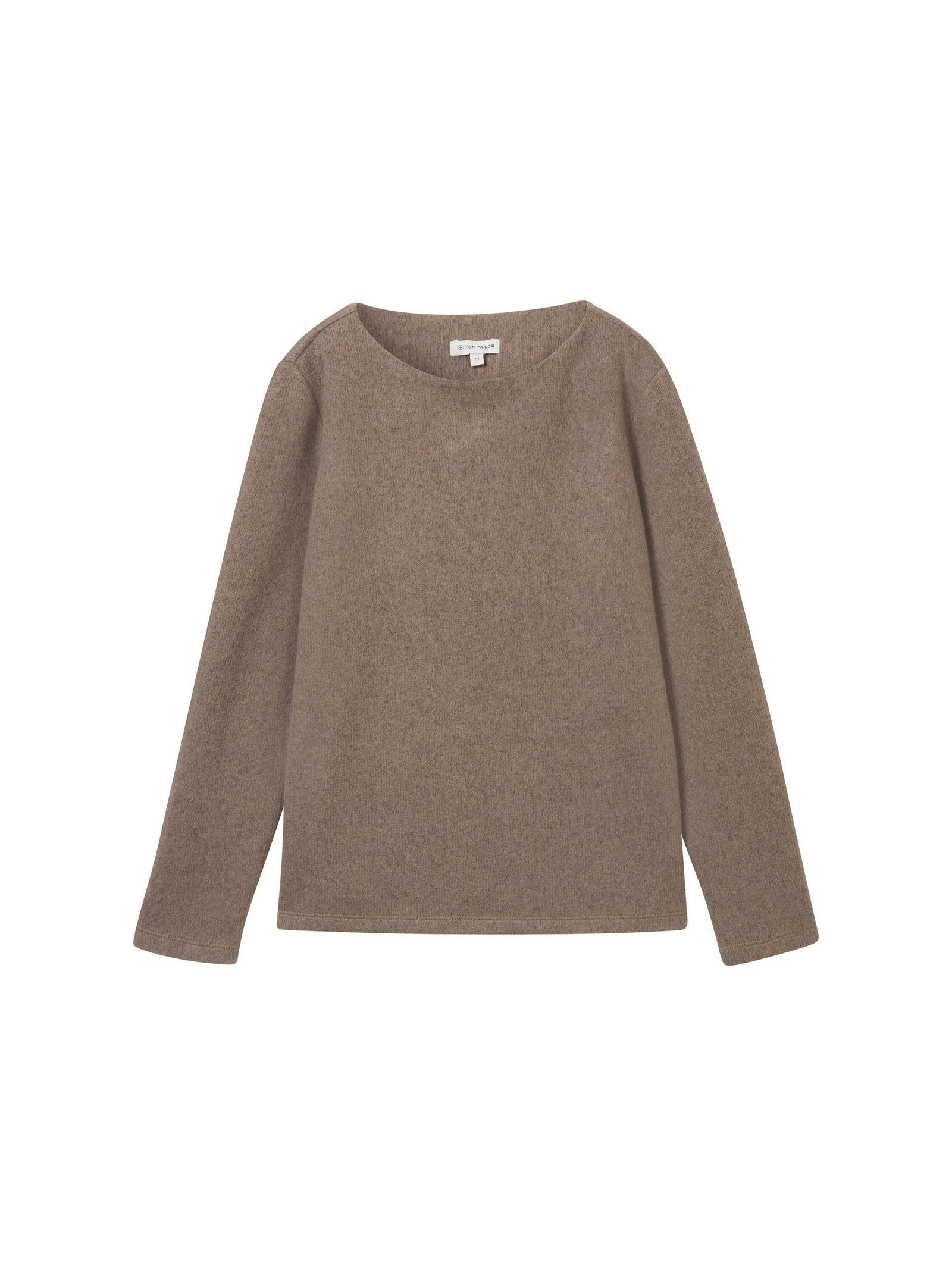 Tom Tailor |  Tom Tailor Sweatshirt mit Details | XL | cashew beige melange